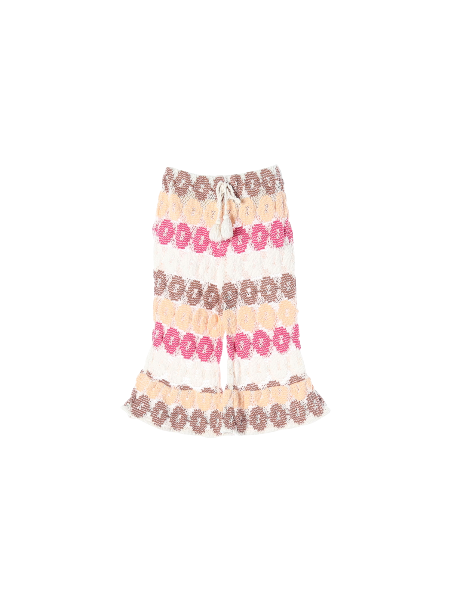 베베오가닉 태슬 베이지 와이드팬츠 3y 0