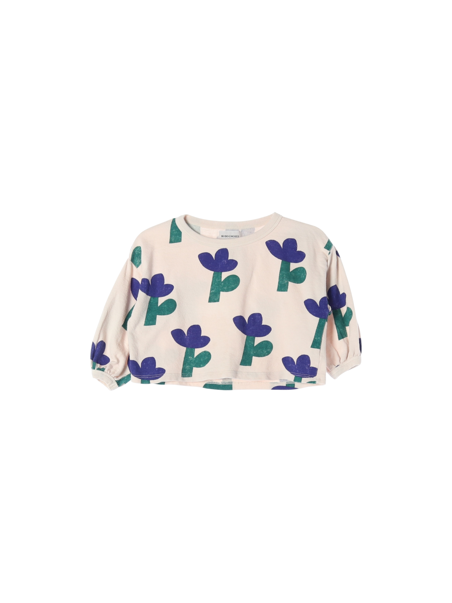 보보쇼즈 드롭숄더 베이지 티셔츠 2-3y 0