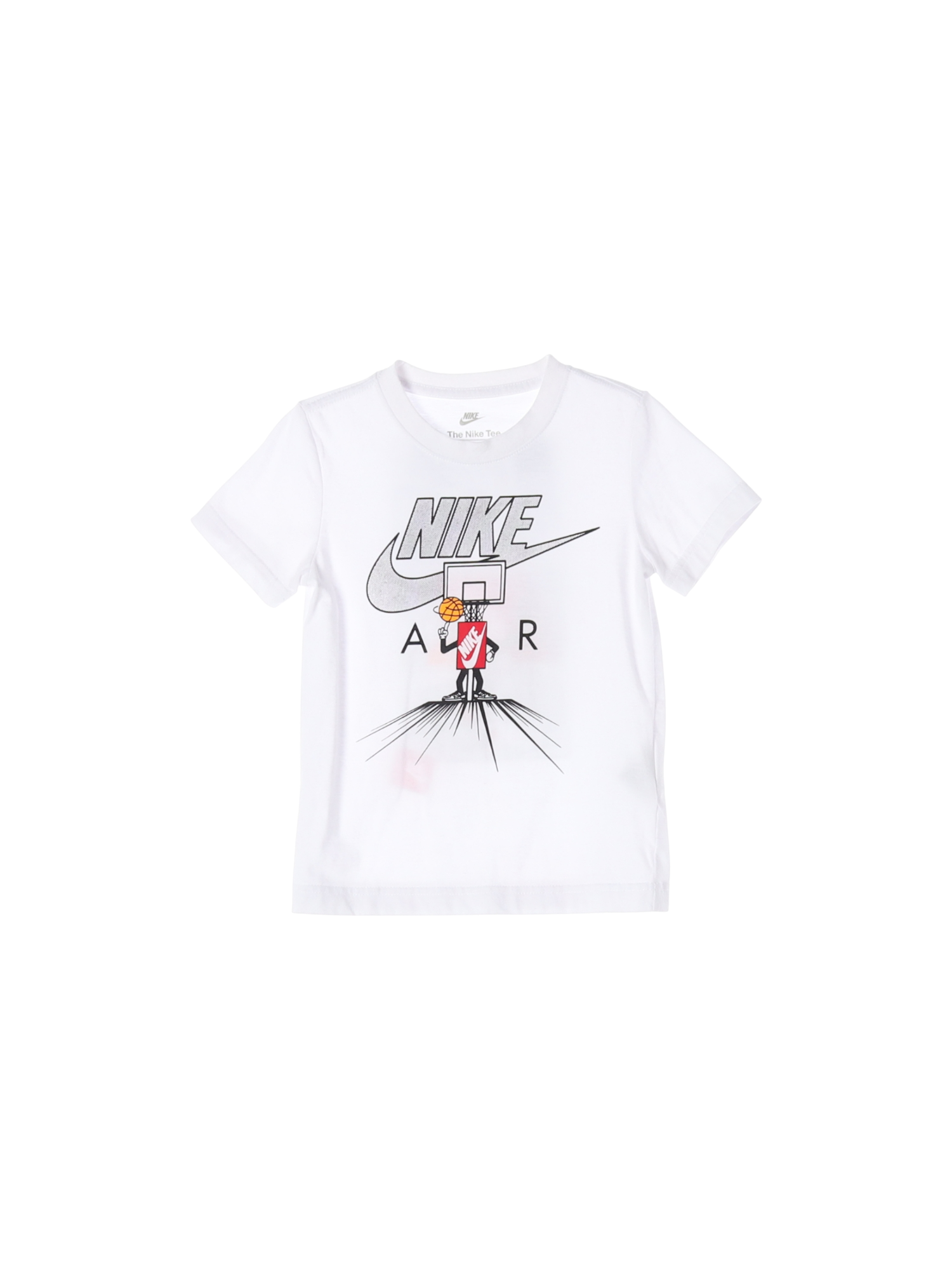 나이키 롤업 화이트 티셔츠 3-4y 0