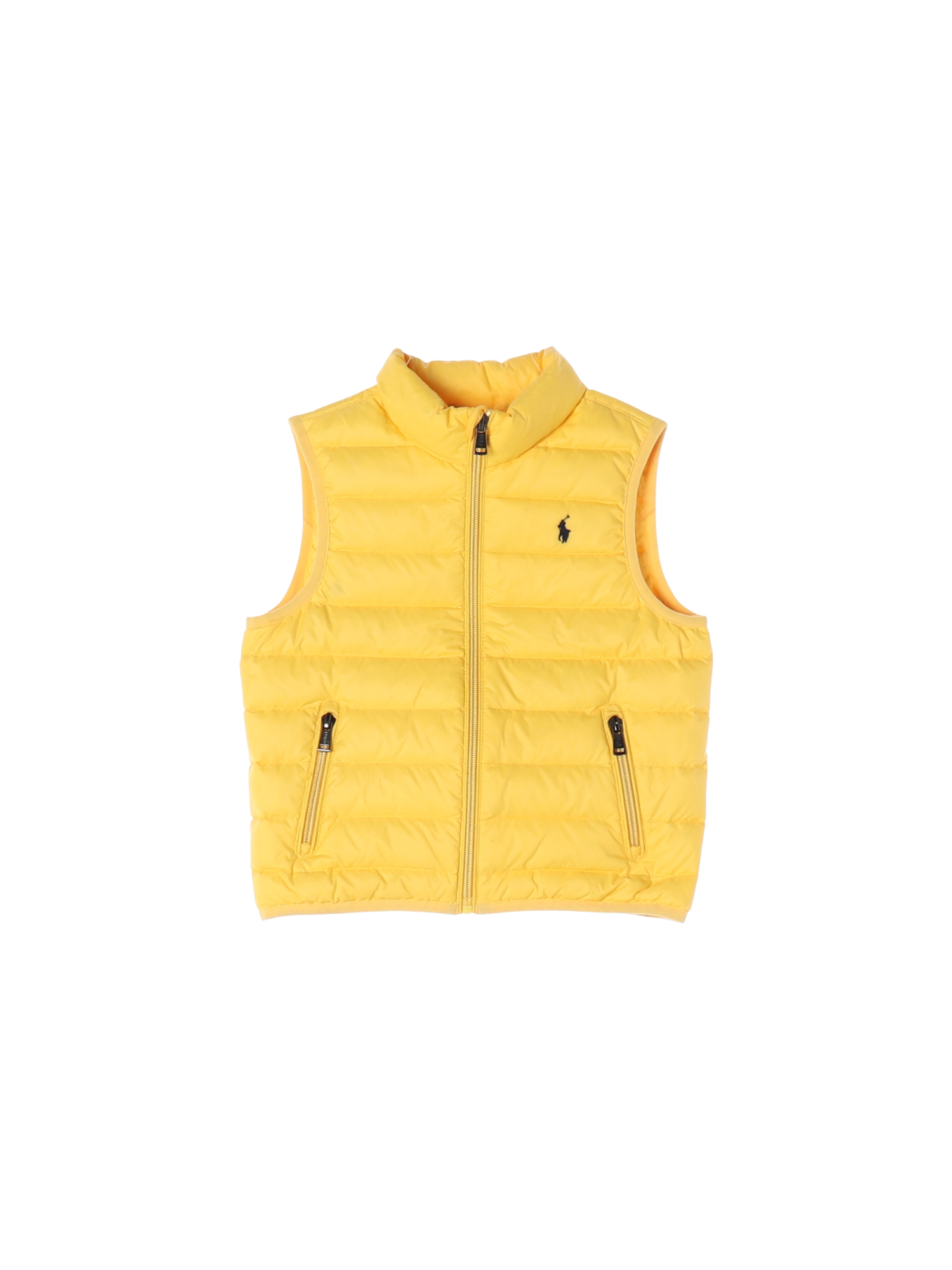 랄프로렌 퀼팅 옐로우 패딩조끼 4y 0