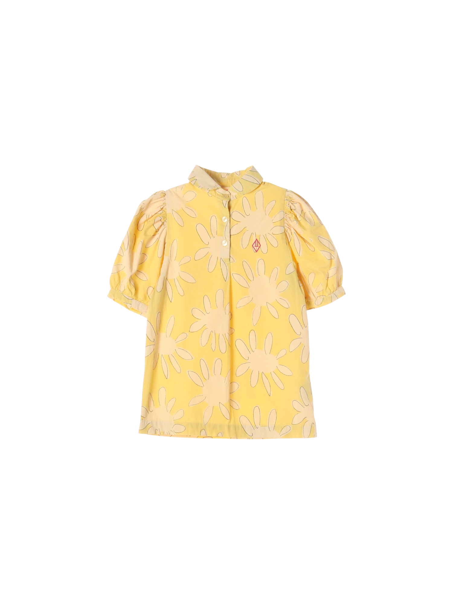 타오 단추 옐로우 셔츠 3y 0