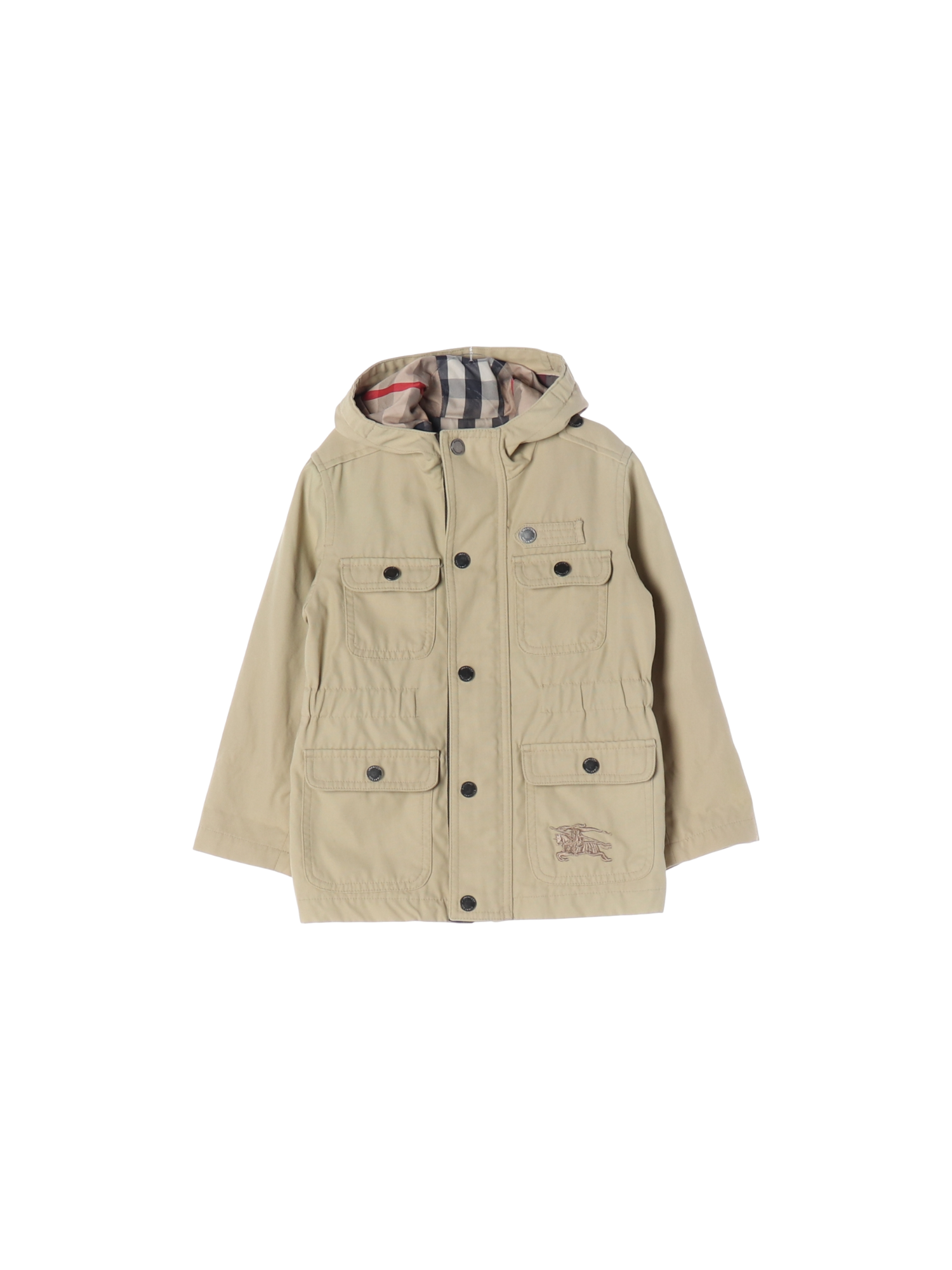 버버리 후드 베이지 야상 3y 0