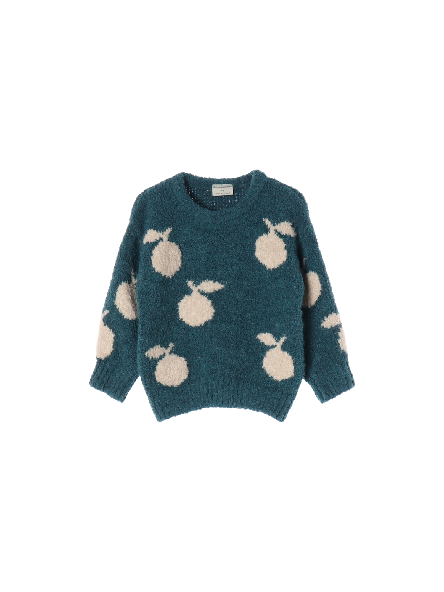 더캄파멘토 디스트로이드 그린 스웨터 4y 0