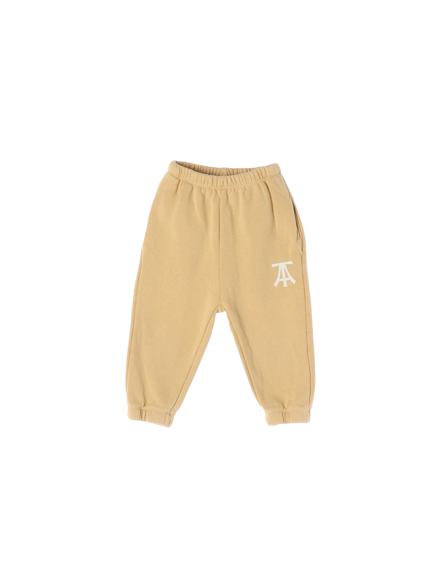 타오 포켓 베이지 스웨트팬츠 3y 0