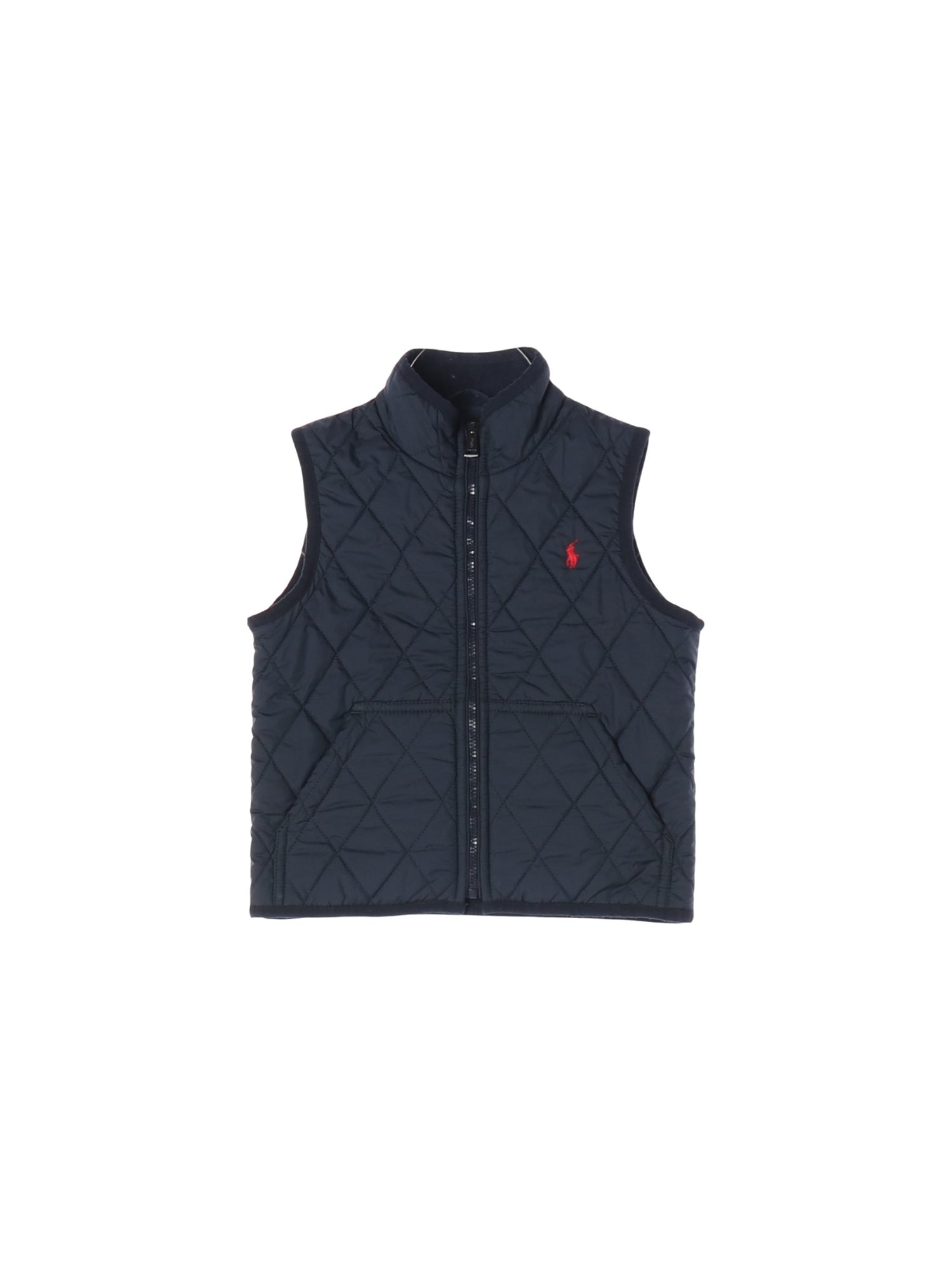 랄프로렌 퀼팅 네이비 패딩조끼 3y 0
