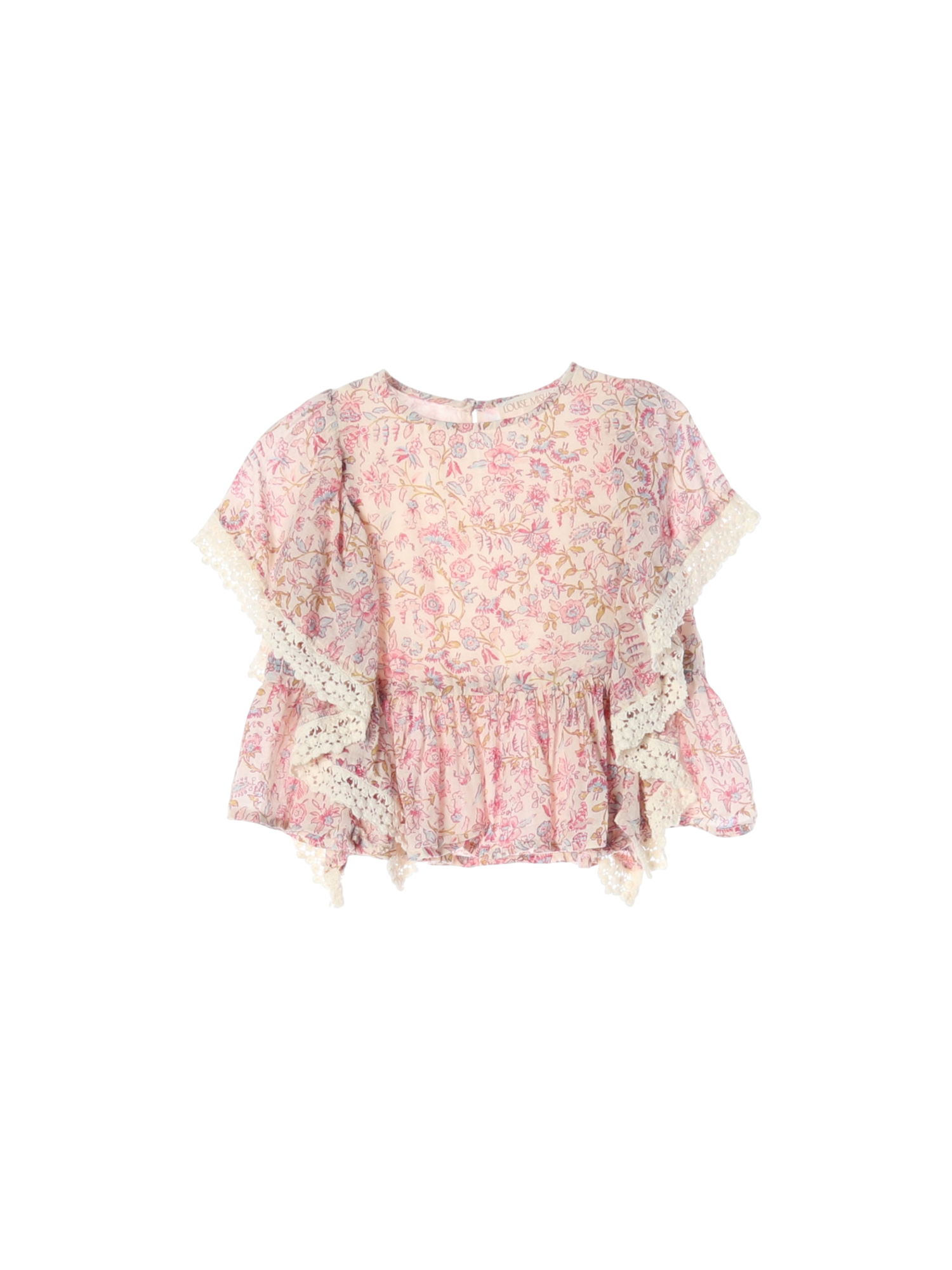 루이스미샤 러플 핑크 블라우스 4y 0