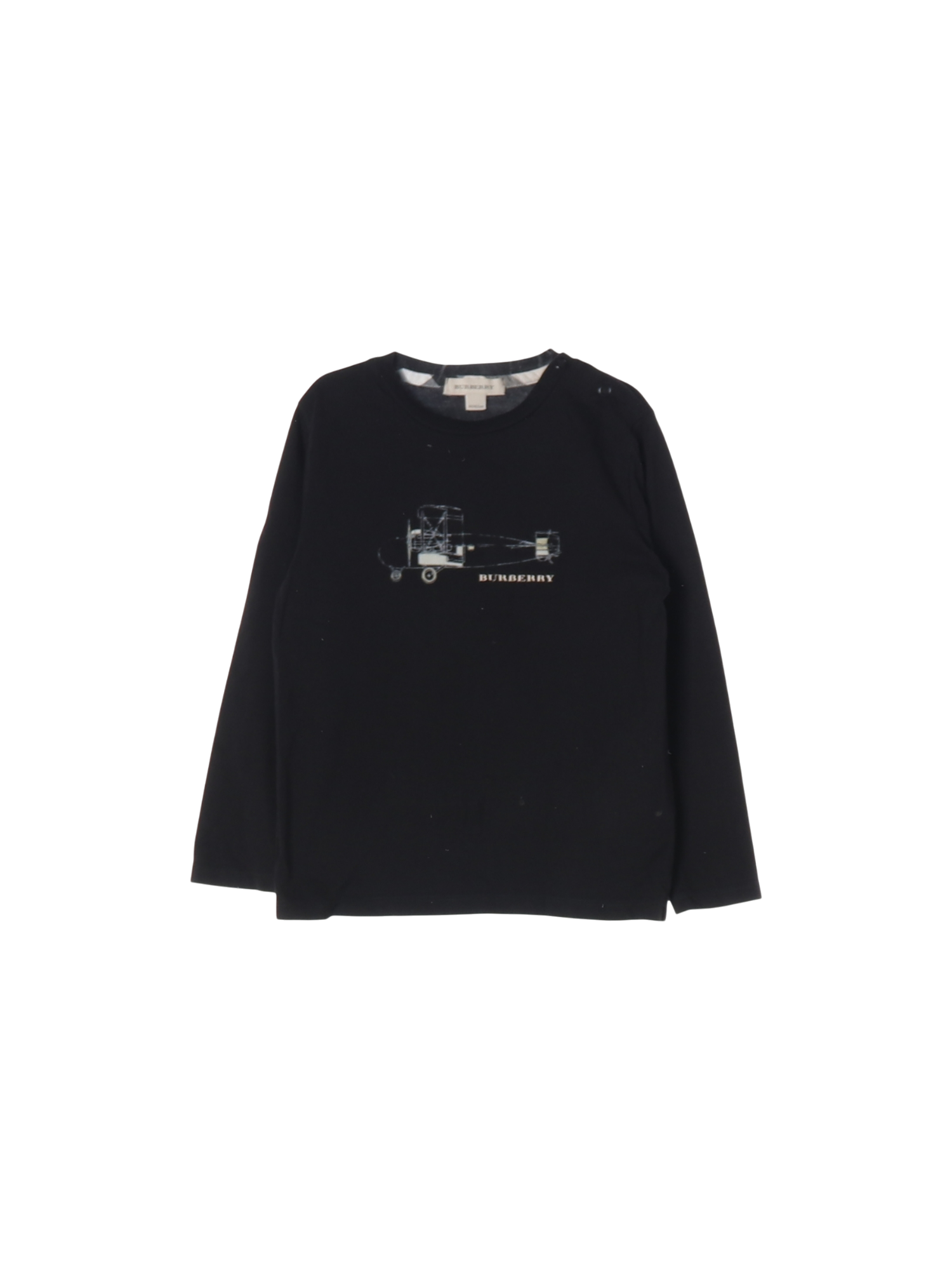 버버리 블랙 티셔츠 4y 0