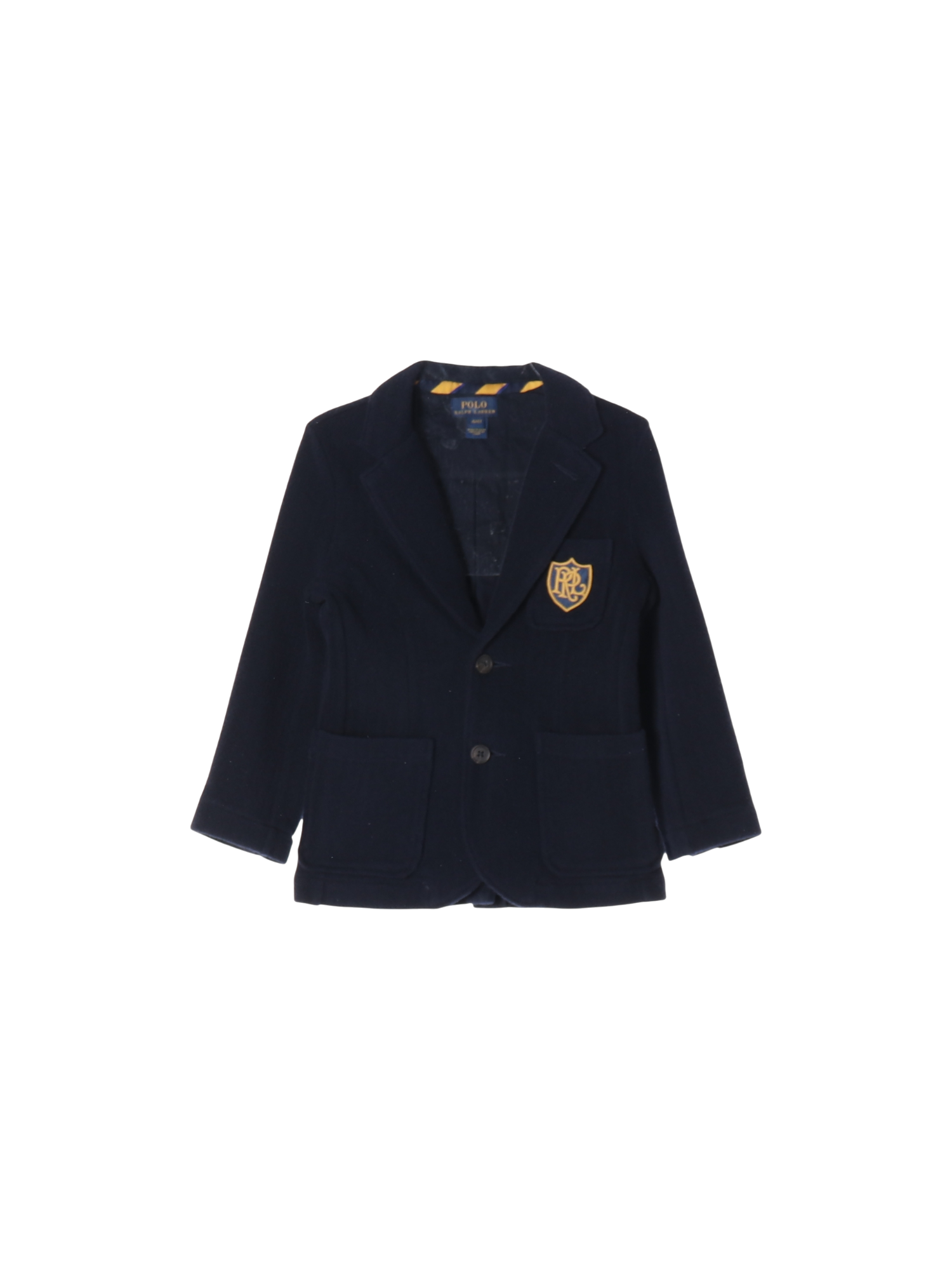 랄프로렌 포켓 네이비 싱글브레스티드재킷 4y 0