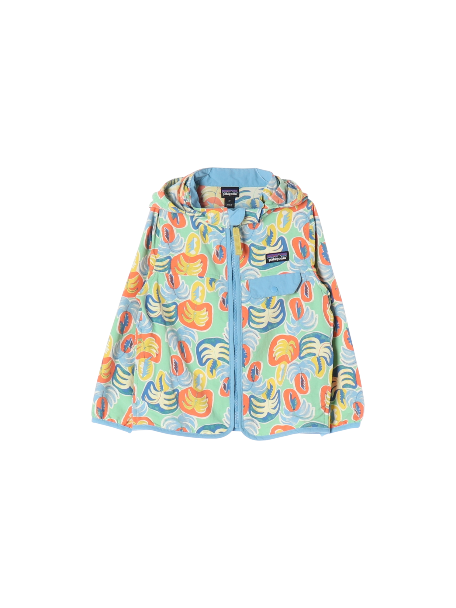 파타고니아 후드 스카이블루 바람막이 4y 0