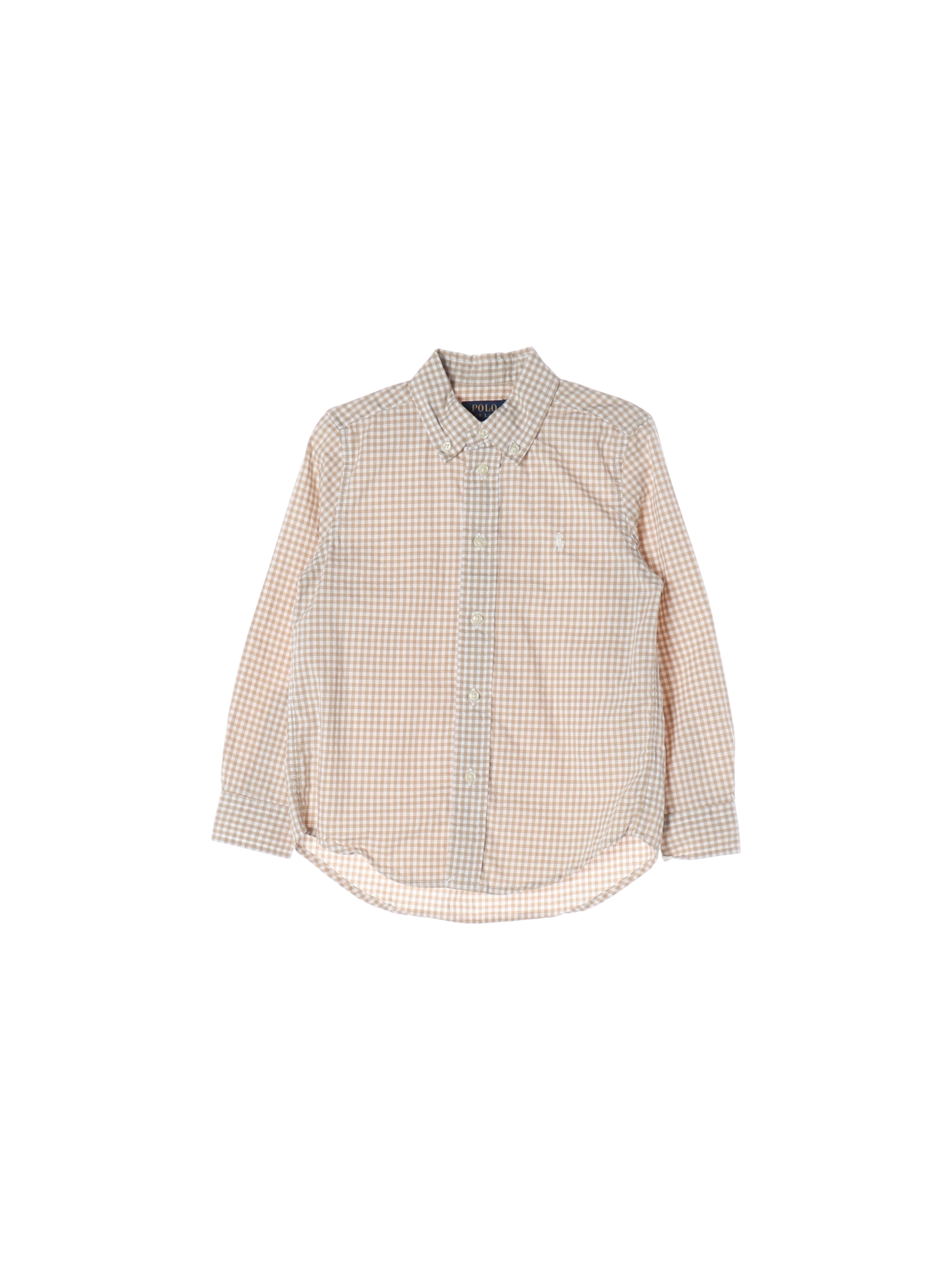 랄프로렌 단추 베이지 셔츠 5y 0