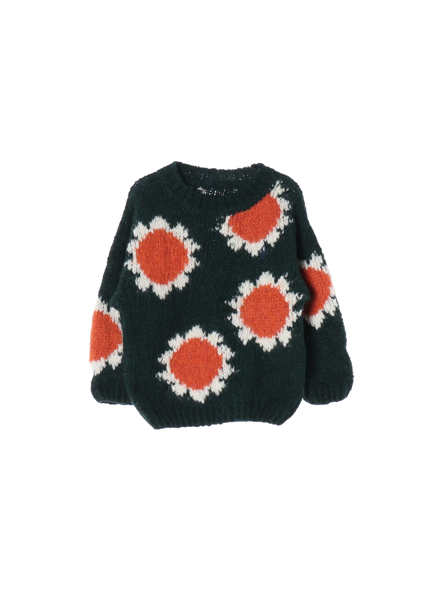 타오 드롭숄더 블랙 스웨터 4y 0