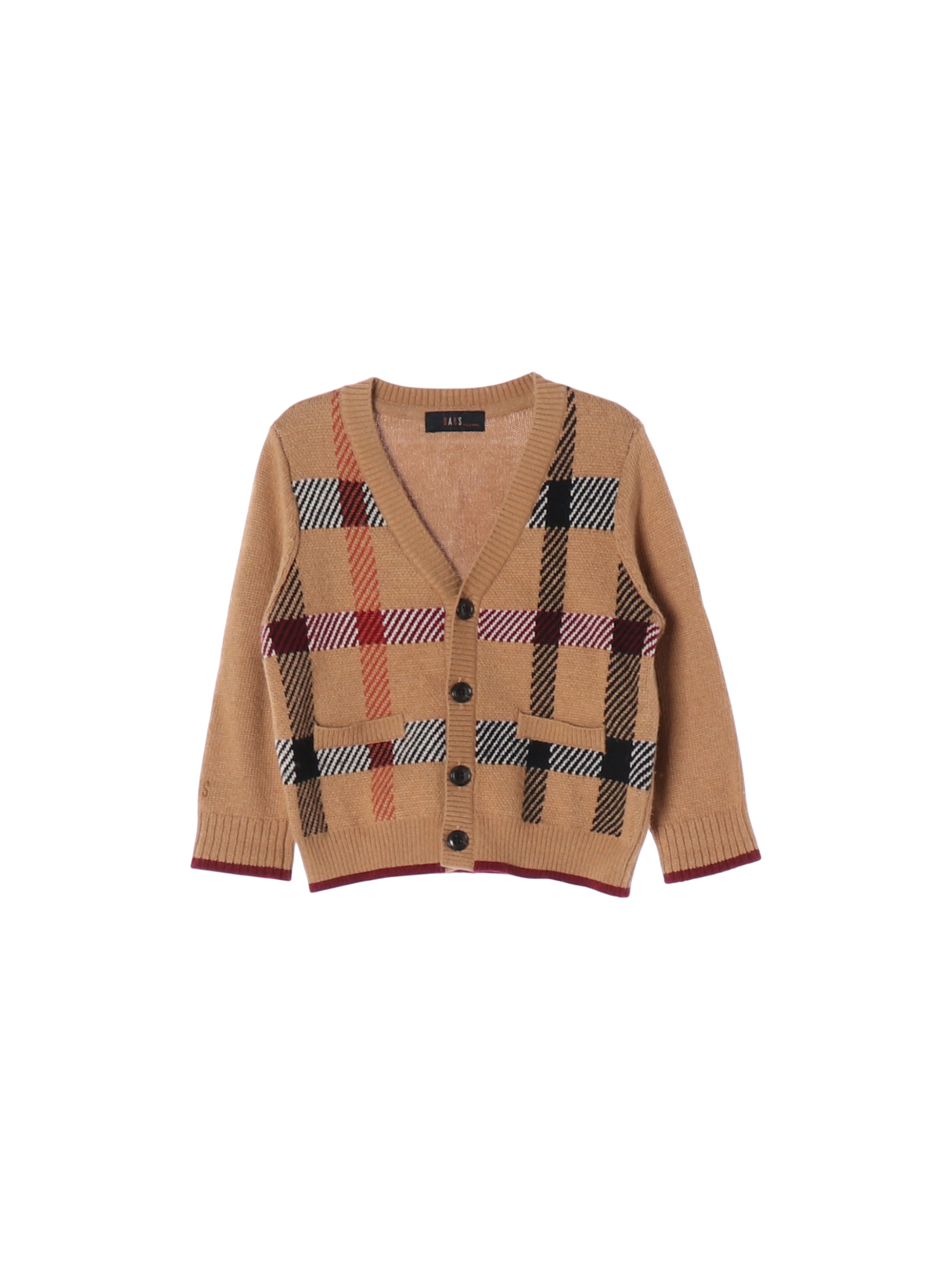 닥스 단추 베이지 가디건 90cm 0