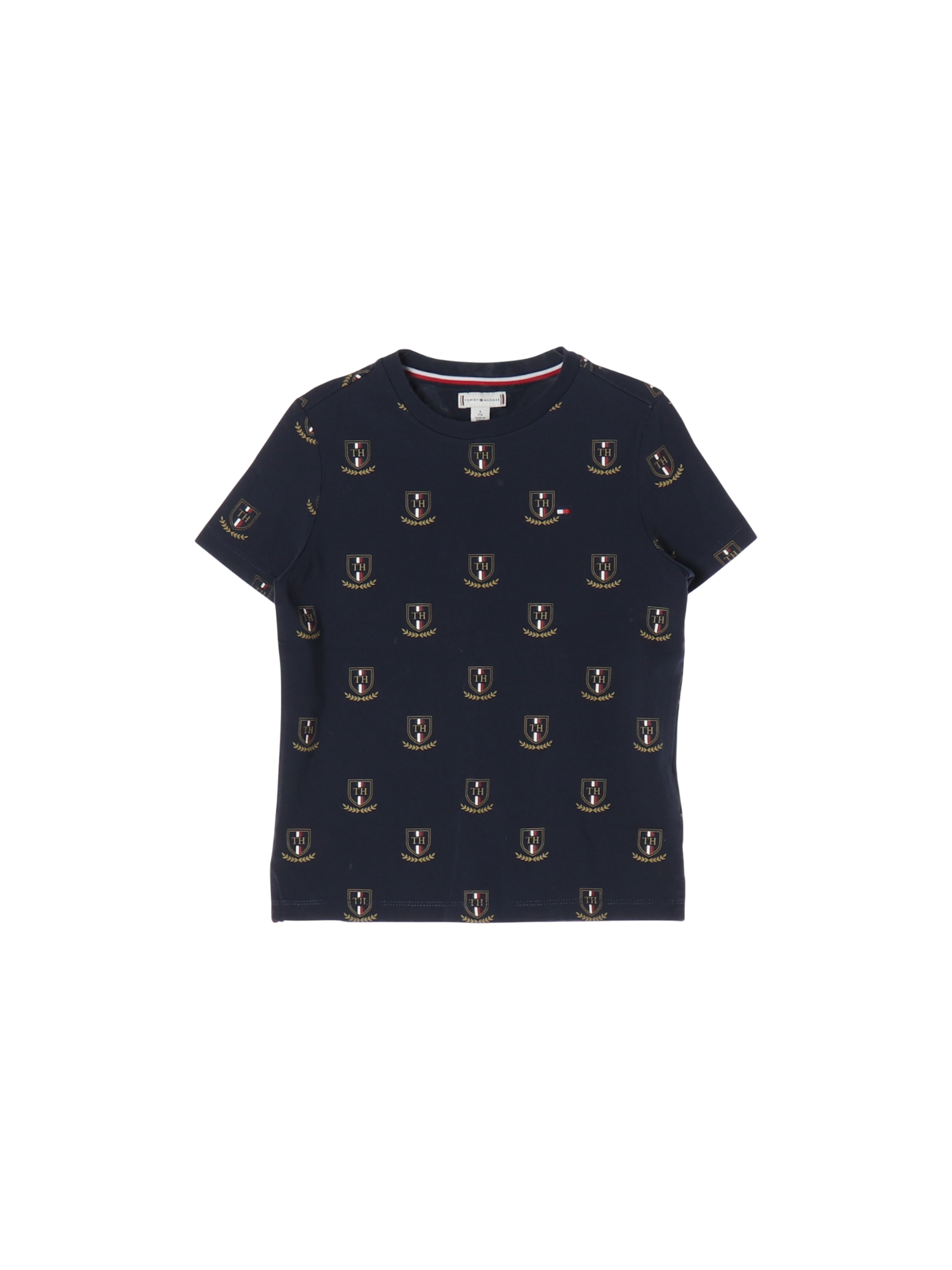 타미힐피거 자수 네이비 티셔츠 6y 0