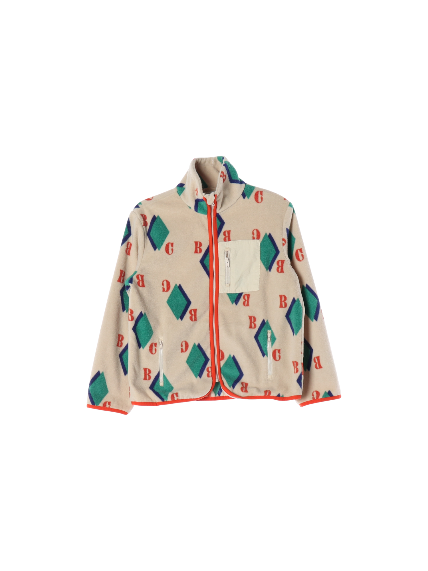 보보쇼즈 포켓 베이지 집업재킷 8-9y 0