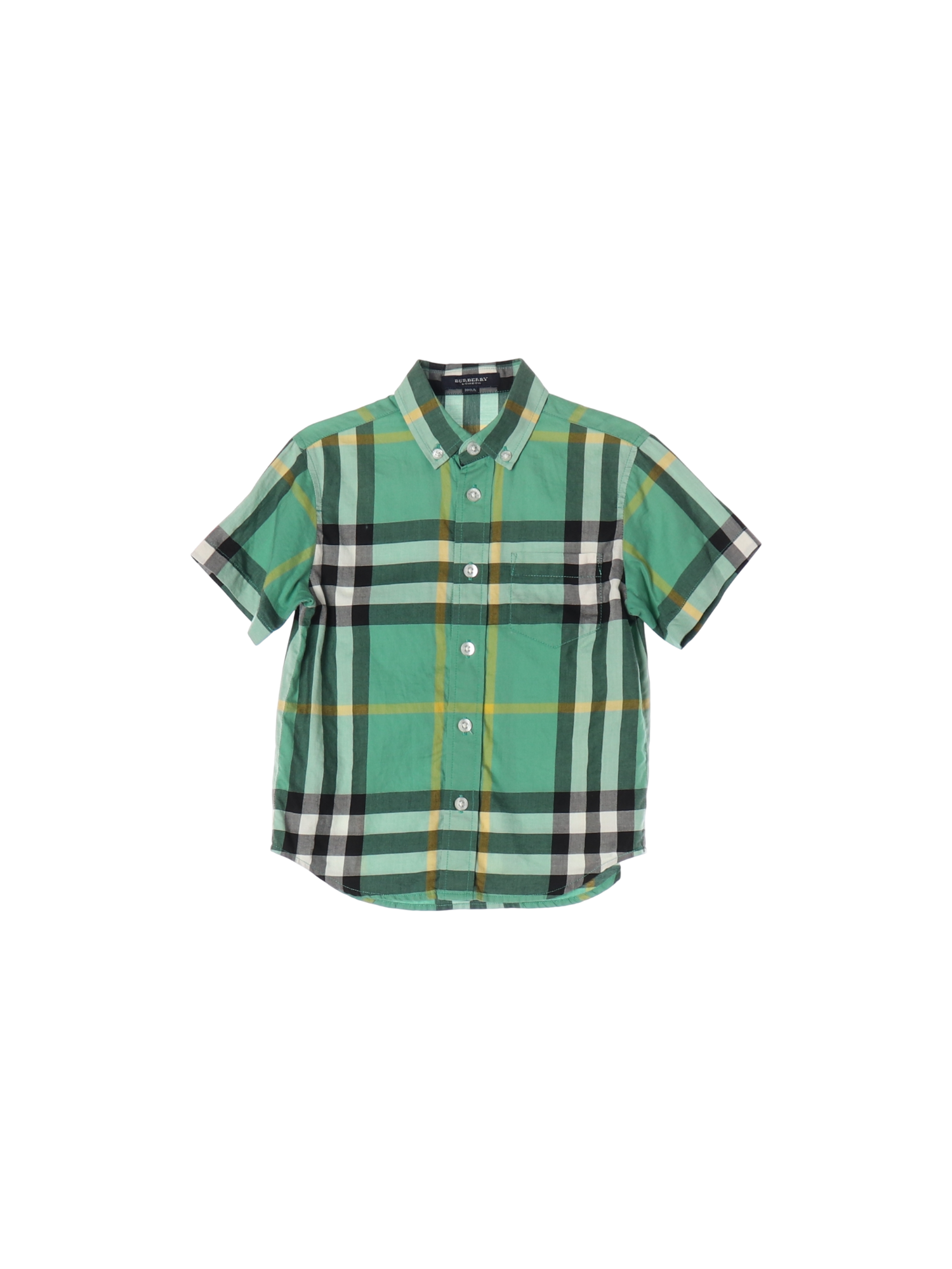 버버리 포켓 그린 셔츠 100cm 0