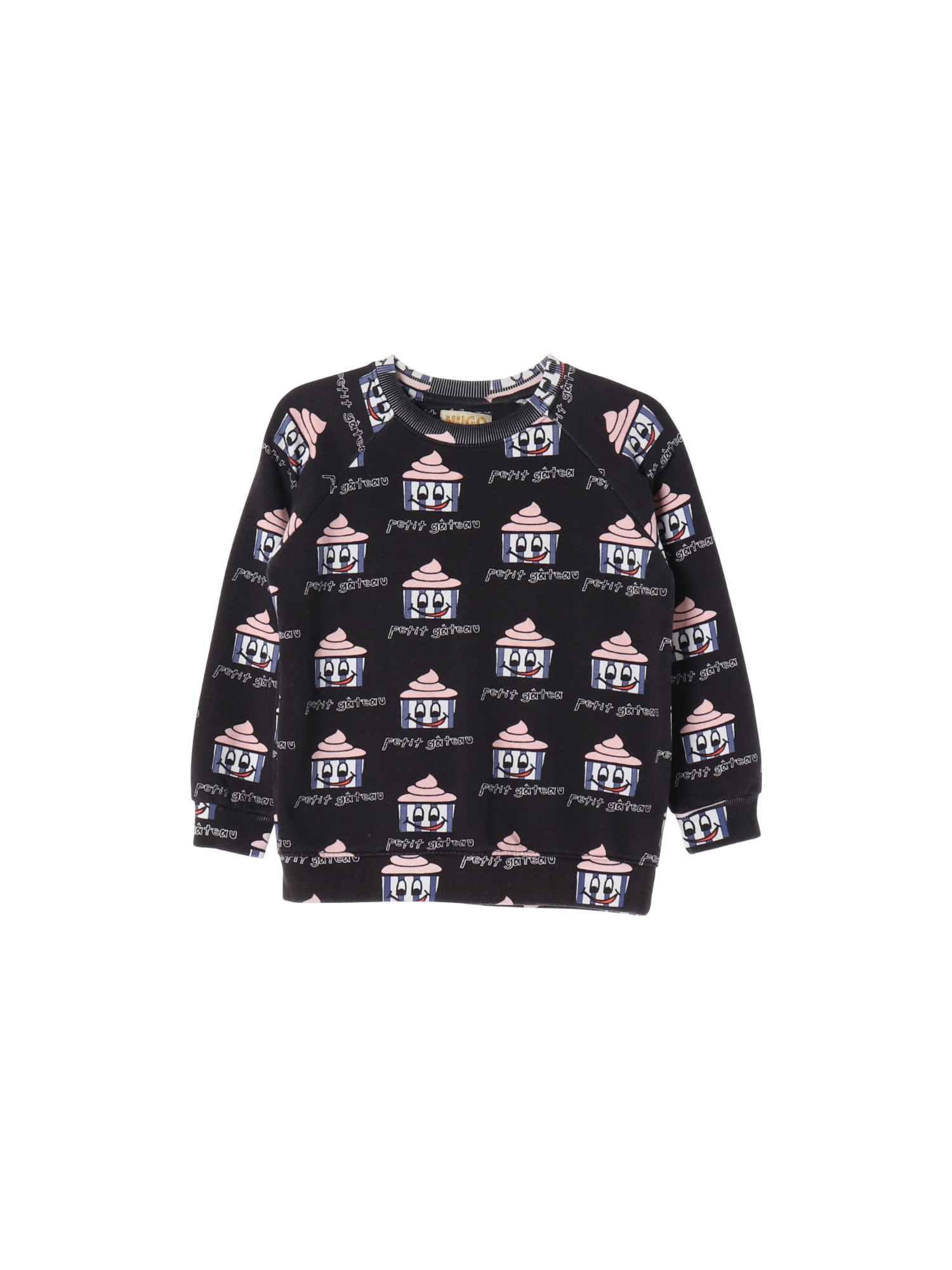 휴고러브스티키 블랙 스웨트셔츠 10y 0