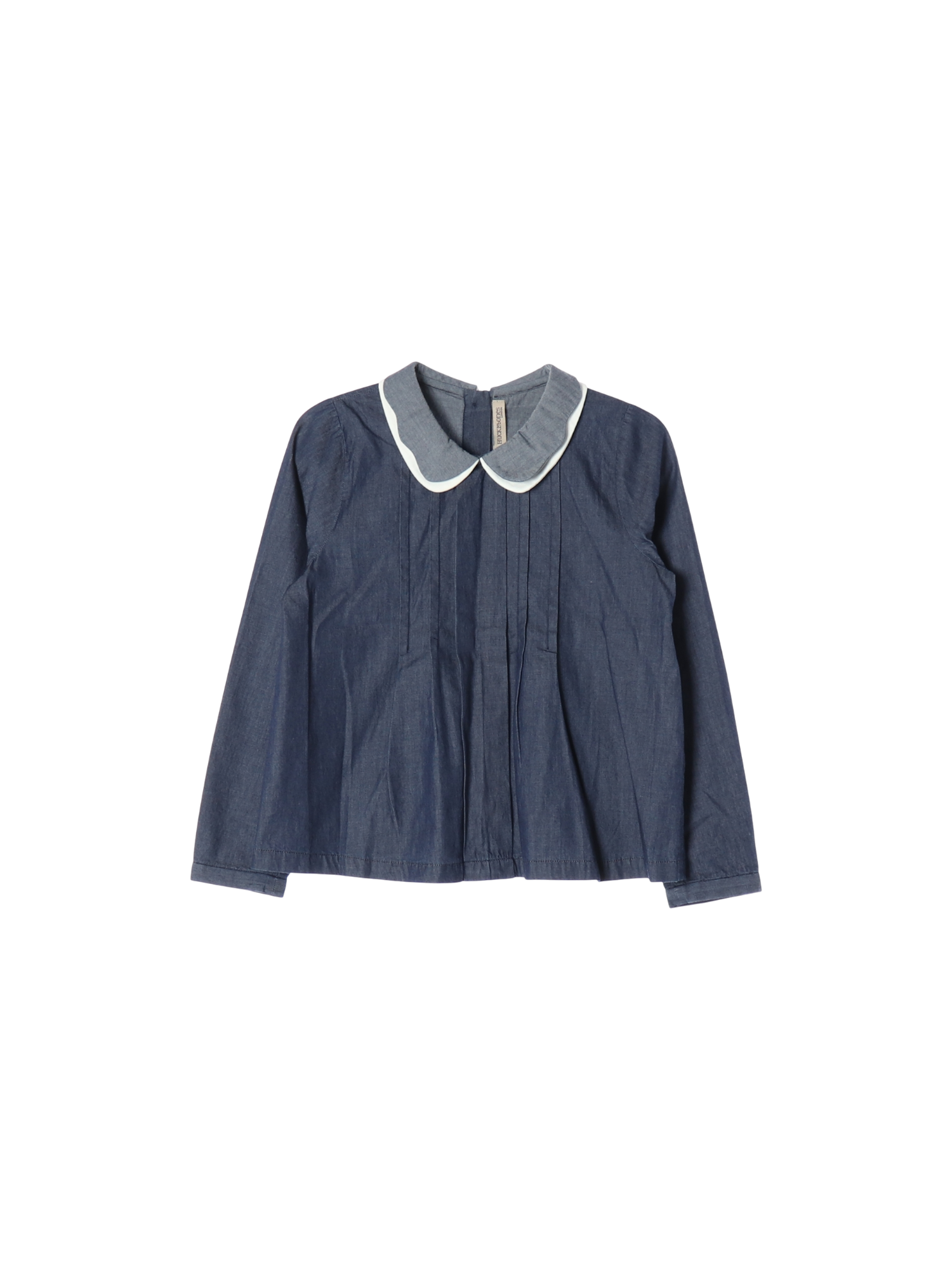 허클본즈 라인 네이비 블라우스 10y 0