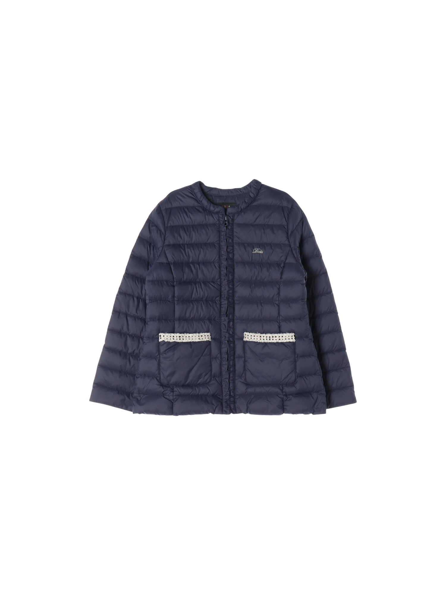 닥스 퀼팅 네이비 패딩 150cm 0
