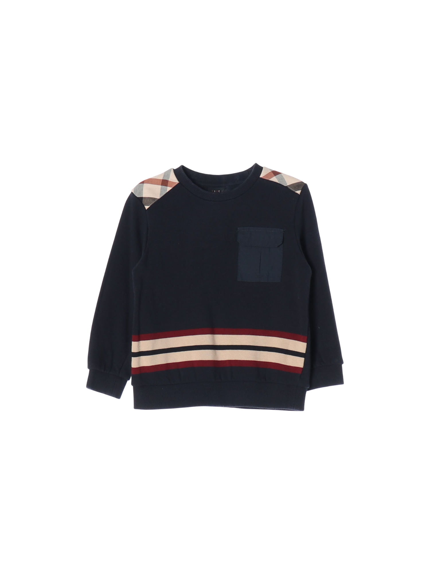 닥스 포켓 블랙 스웨트셔츠 110cm 0