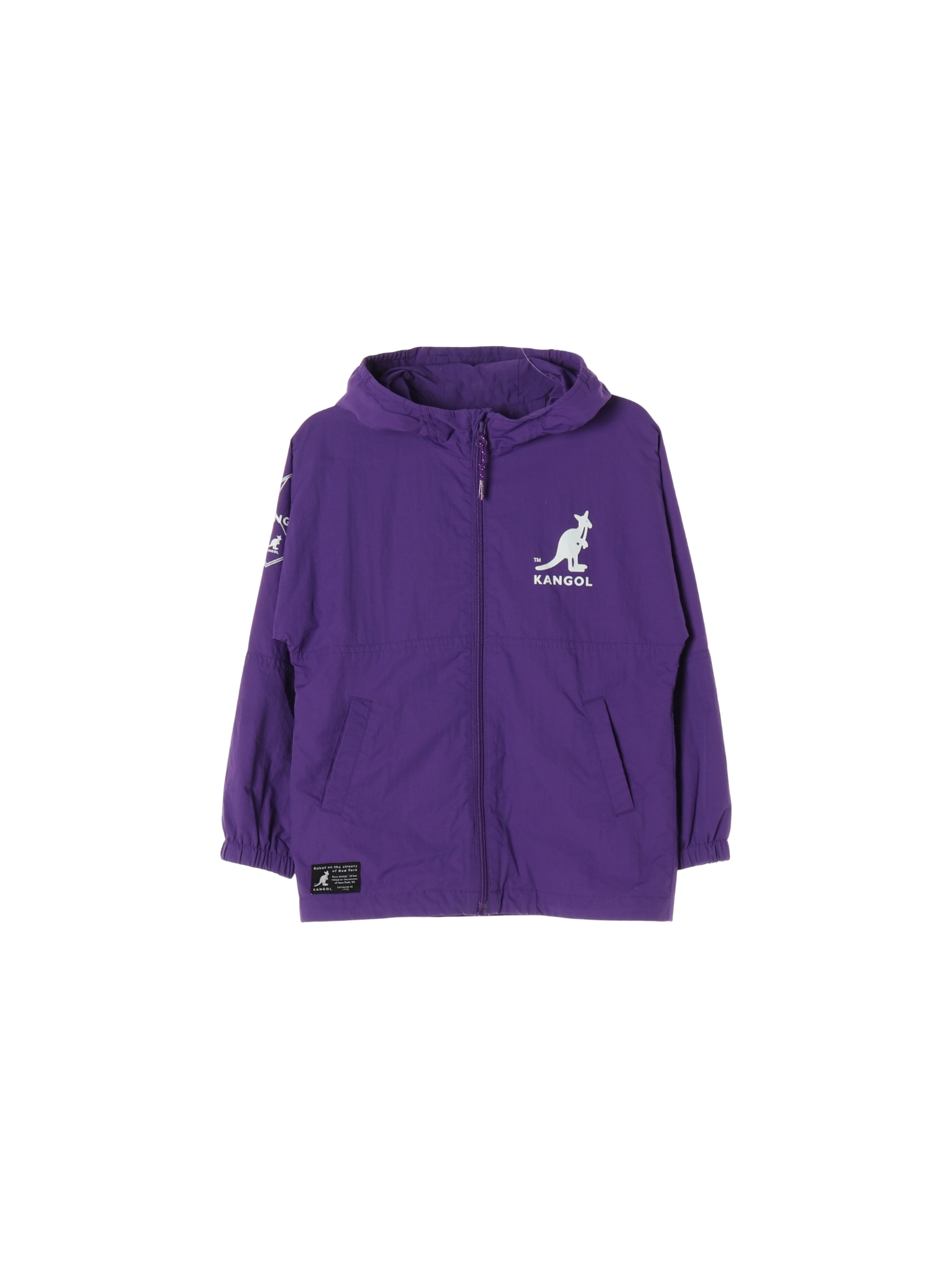 캉골 포켓 퍼플 바람막이 130cm 0