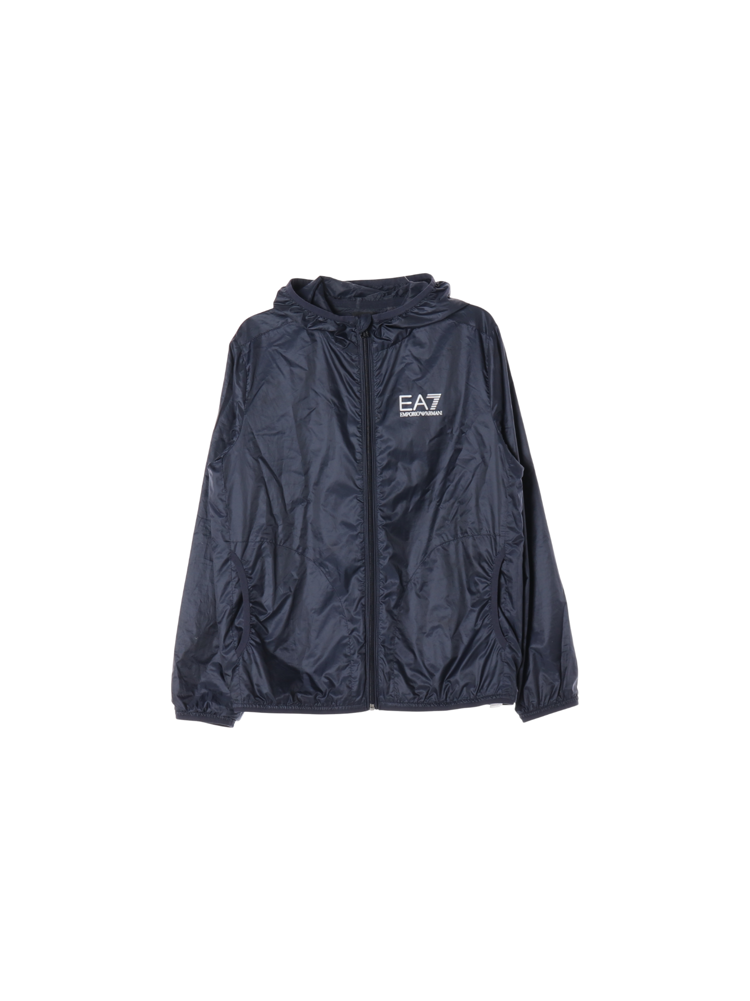 아르마니 후드 네이비 바람막이 12y 0