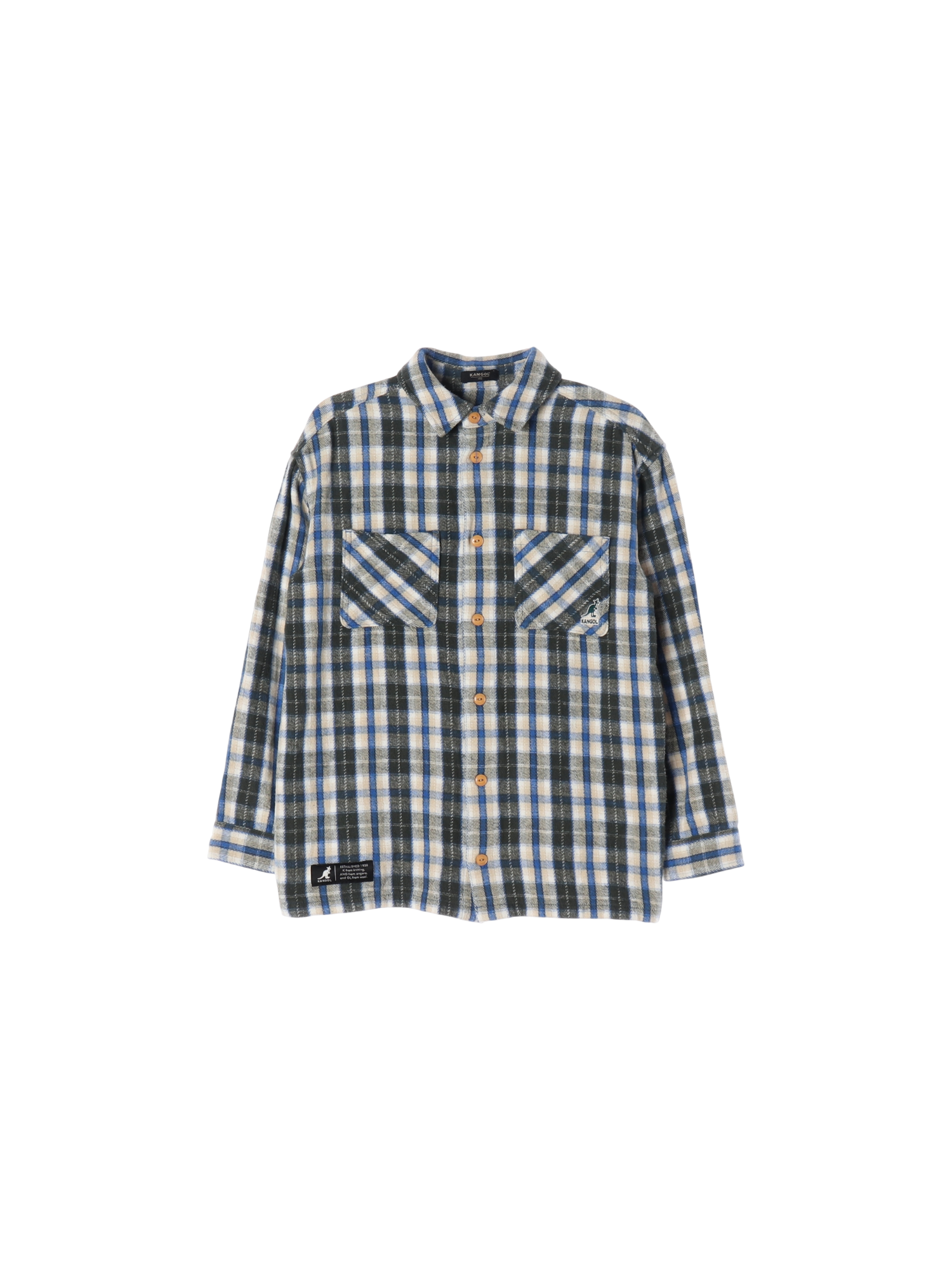 캉골 포켓 네이비 셔츠 155cm 0