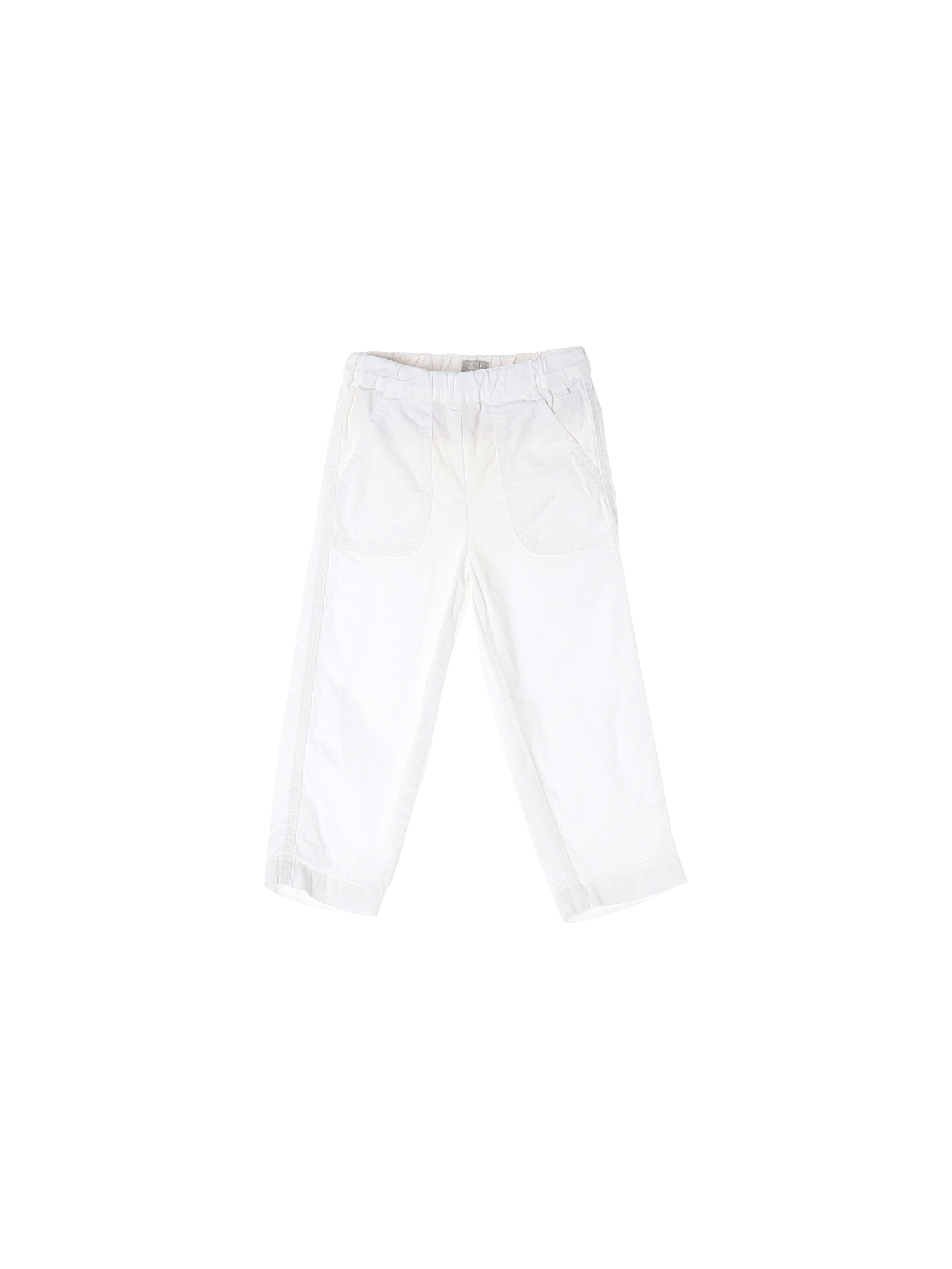 일구포 포켓 화이트 치노팬츠 4y 0