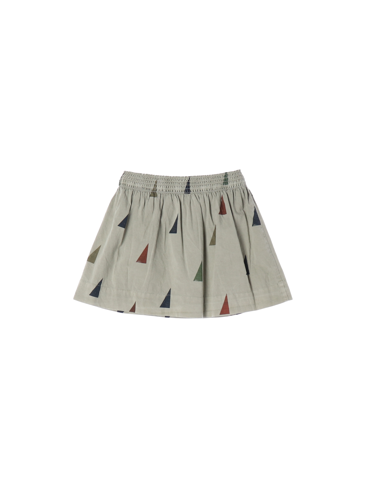 보보쇼즈 슬릿 그레이 플레어스커트 4-5y 0