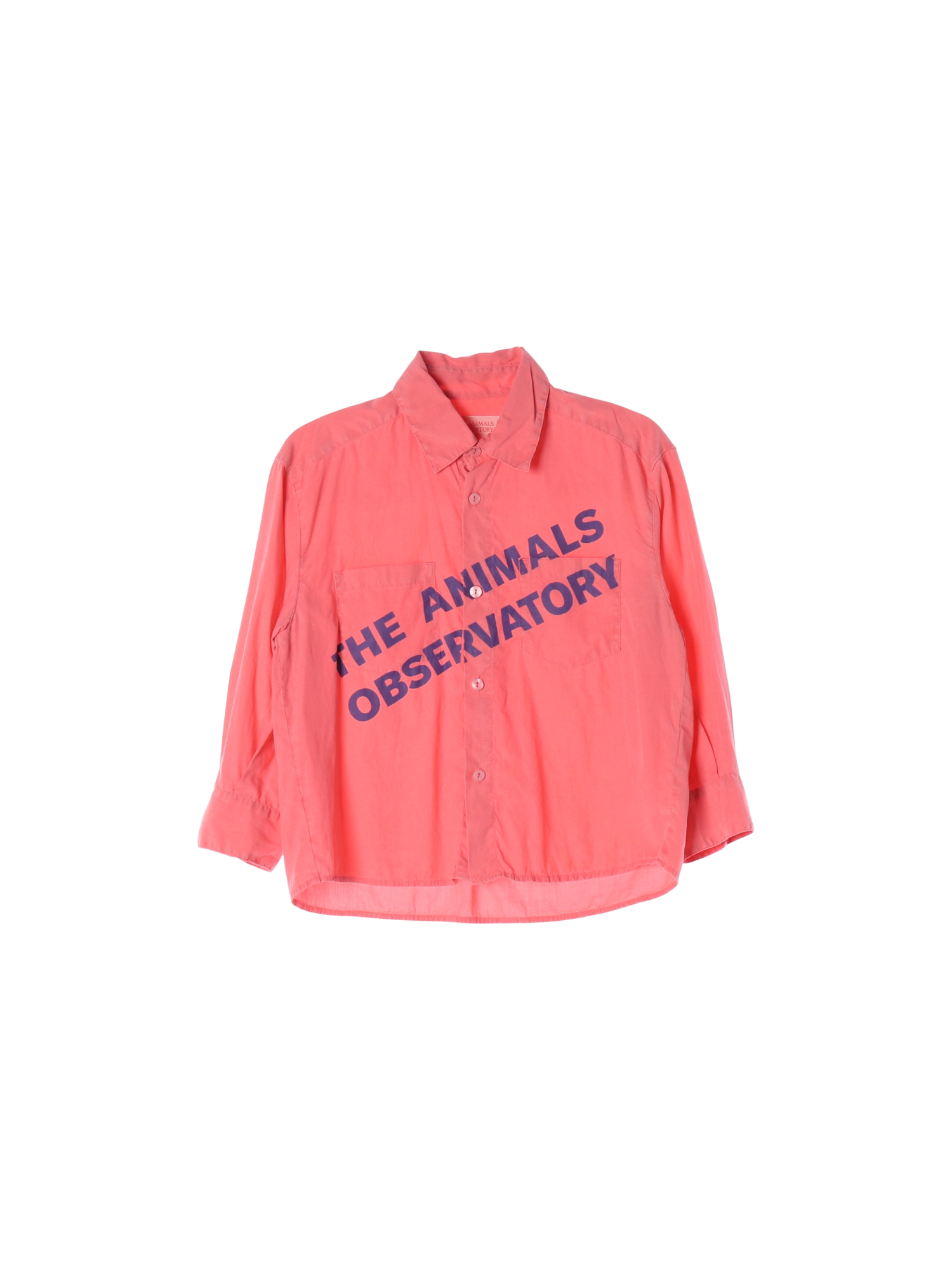 타오 포켓 핑크 셔츠 4y 0