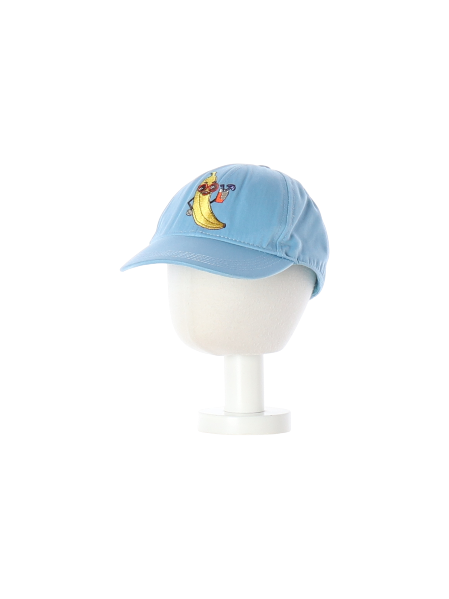미니로디니 자수 스카이블루 캡 48-50cm 0