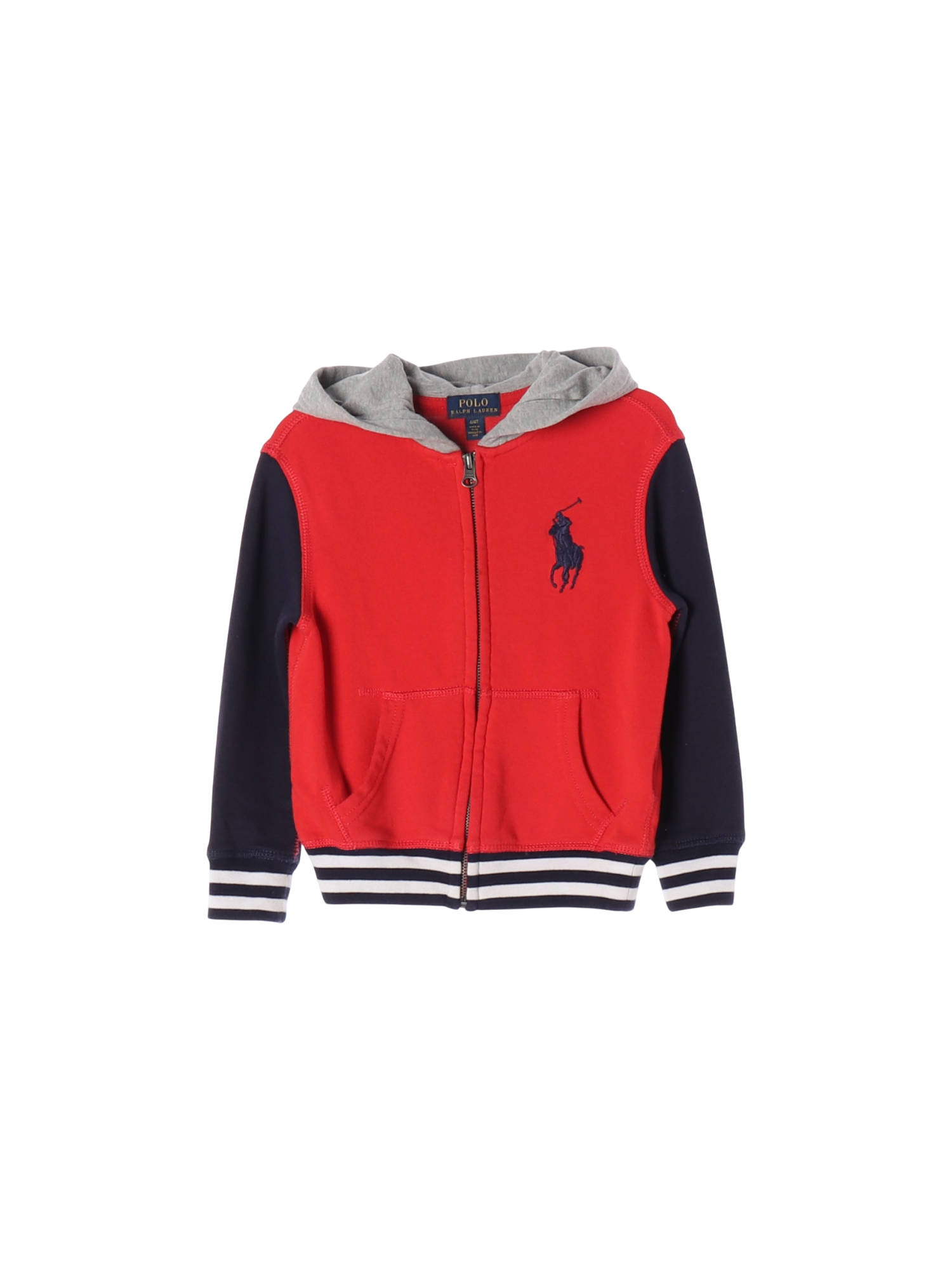 랄프로렌 후드 레드 후드 4y 0