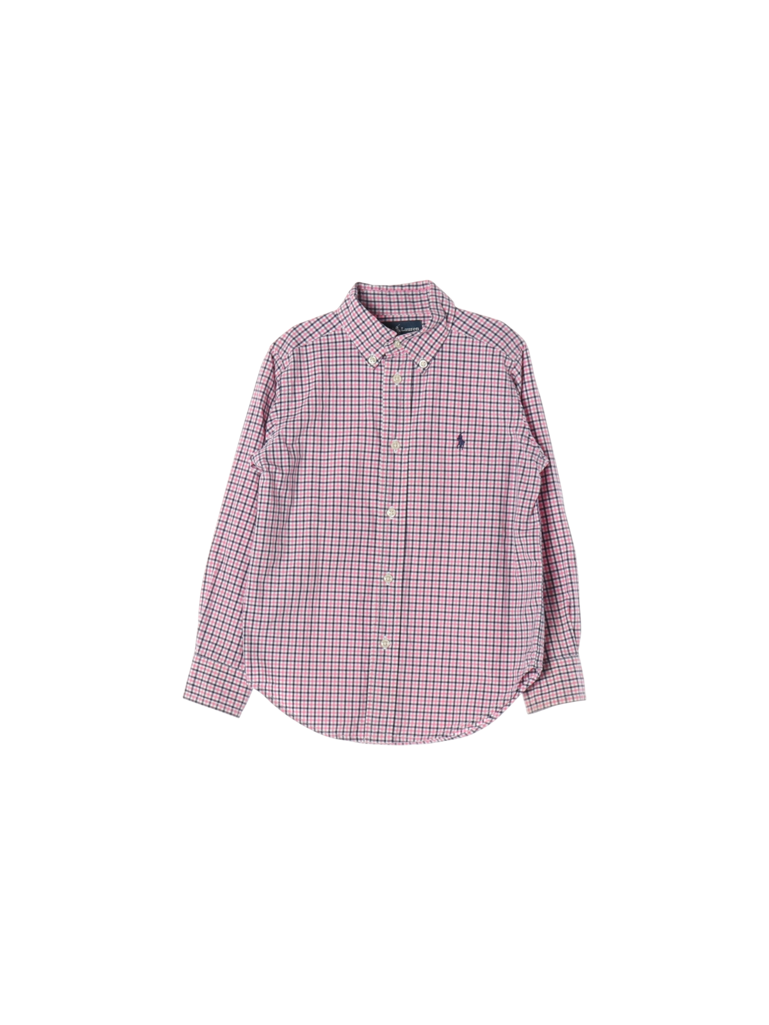 랄프로렌 단추 핑크 셔츠 4y 0
