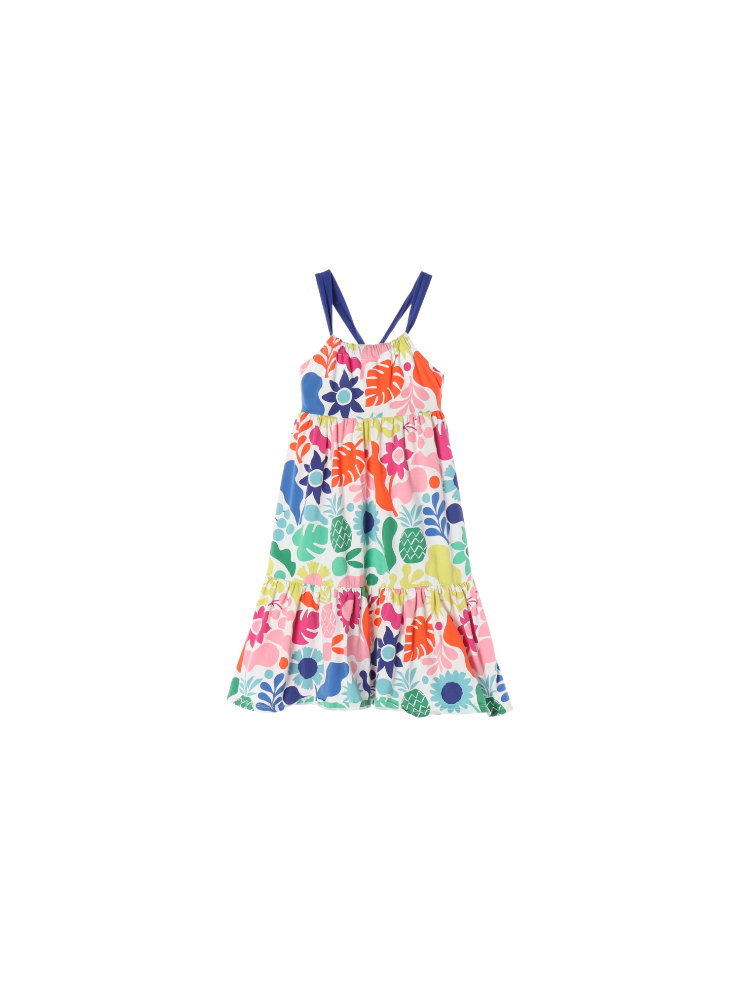 미니보덴 페플럼 핑크 멜빵원피스 5-6y 0