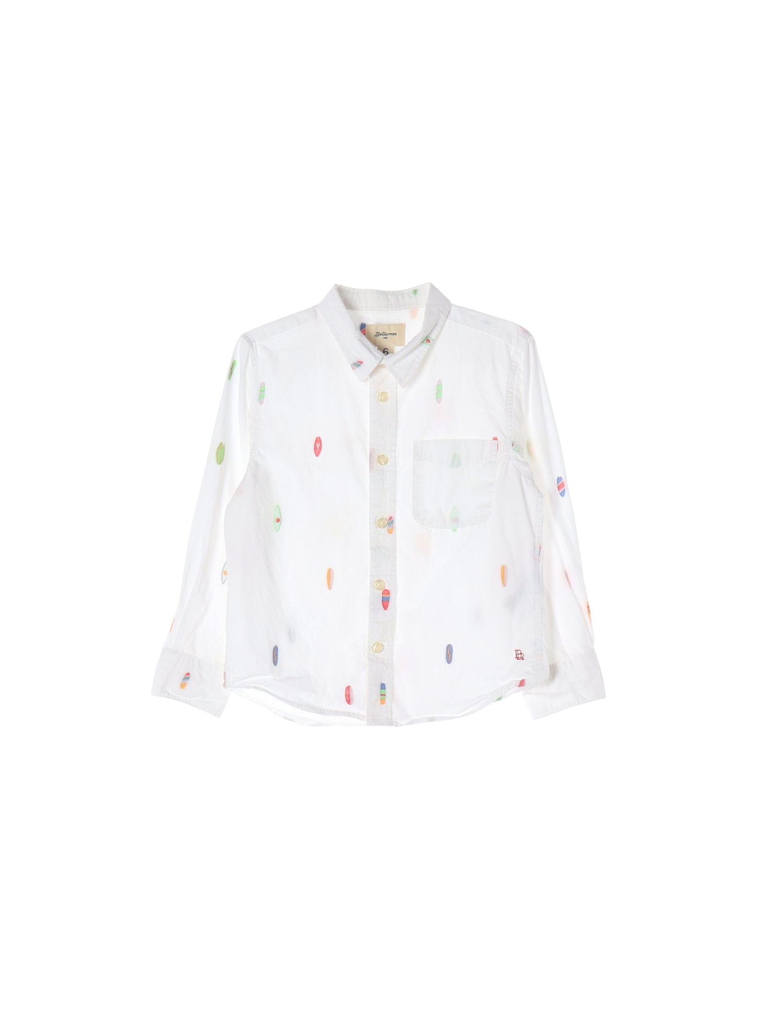 벨레로즈 포켓 화이트 셔츠 6y 0