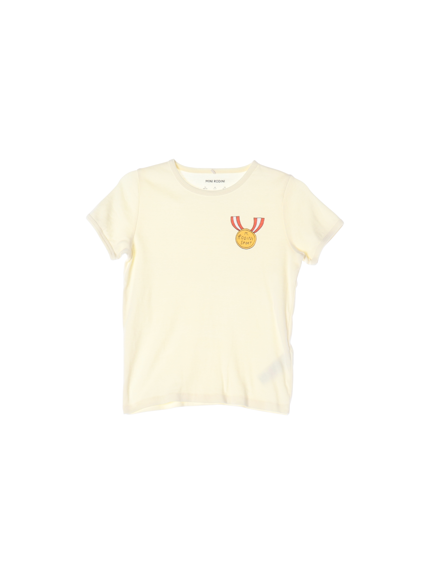 미니로디니 자수 옐로우 티셔츠 7-9y 0