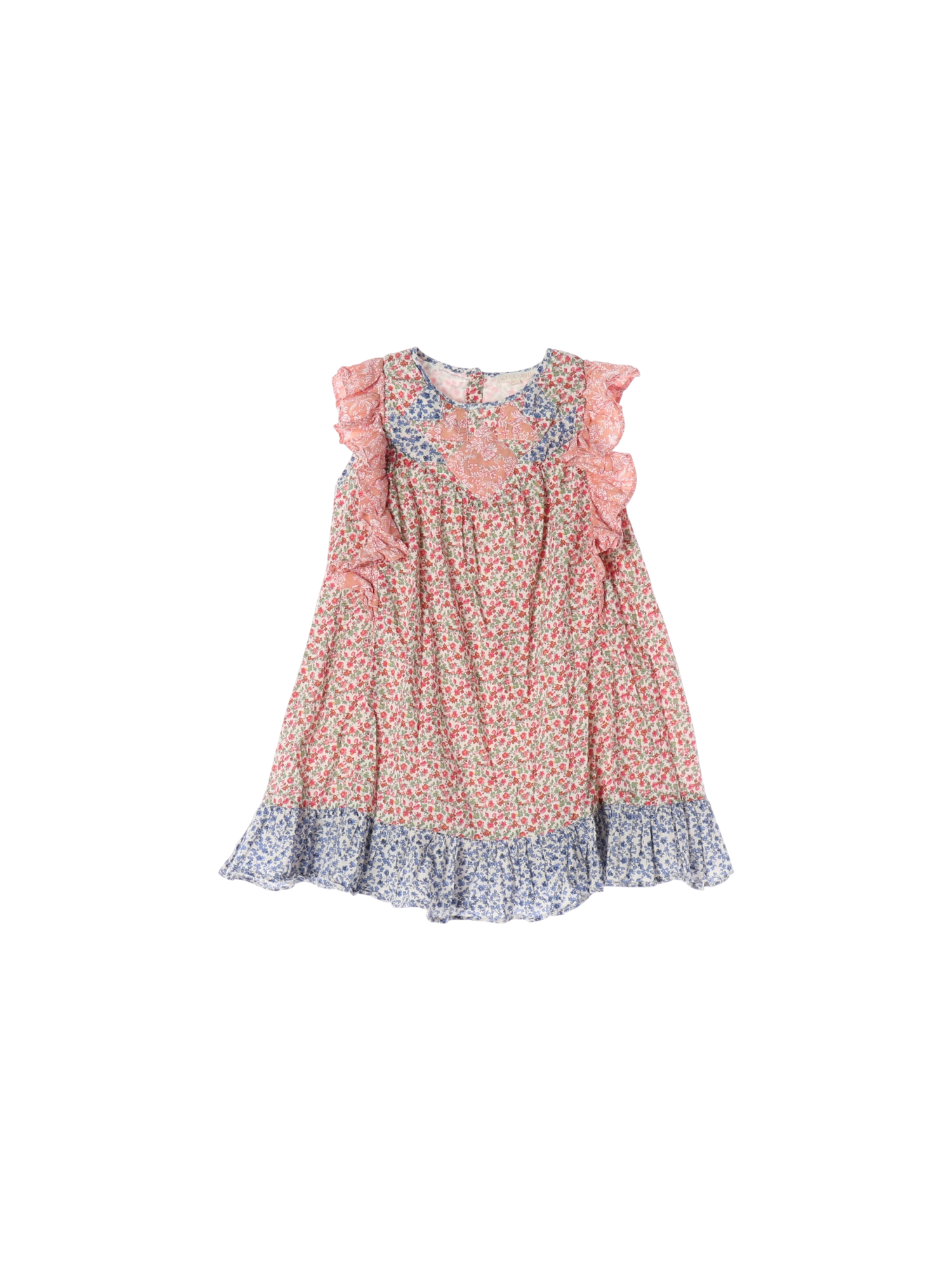 루이스미샤 러플 핑크 드레스 8y 0