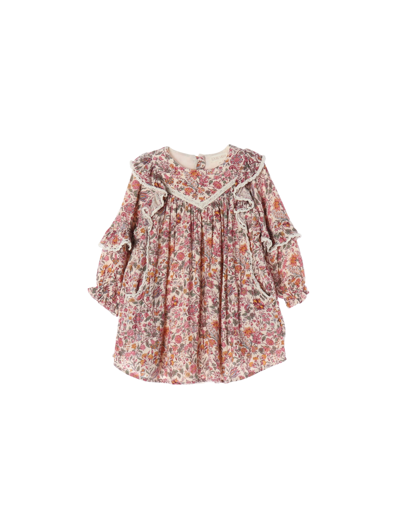 루이스미샤 프릴 핑크 드레스 4y 0