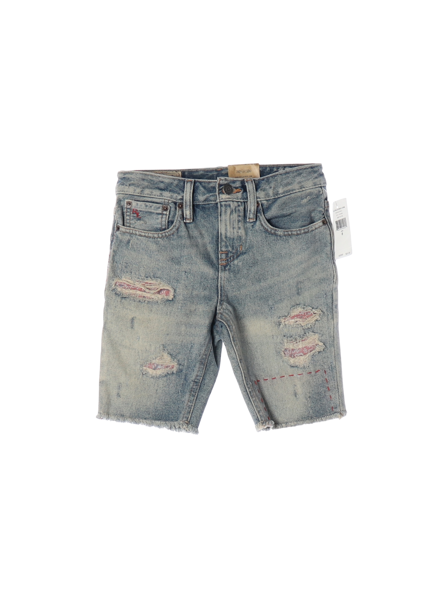 랄프로렌 포켓 스카이블루 청반바지 8y 0