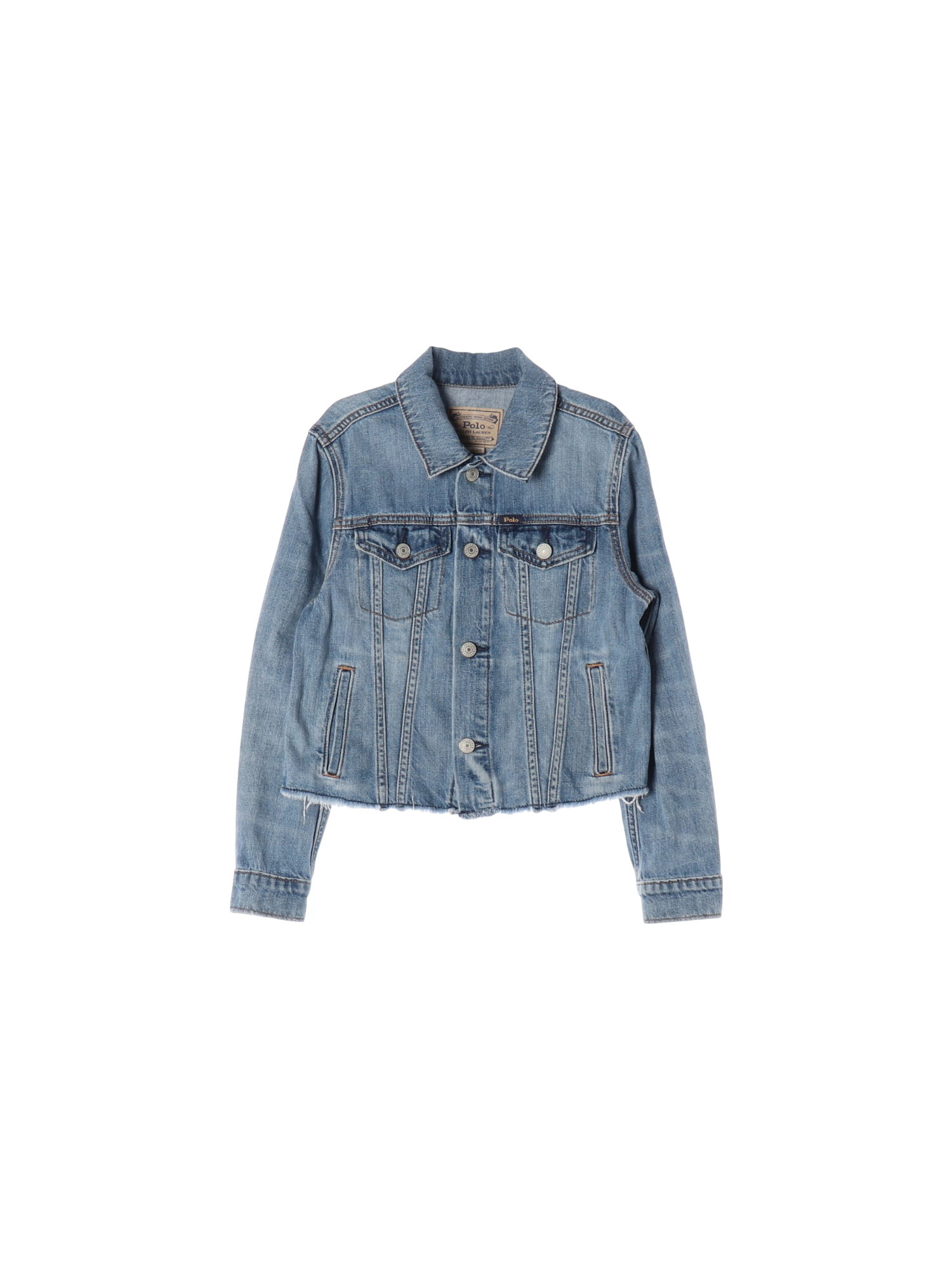 랄프로렌 포켓 블루 데님재킷 10y 0