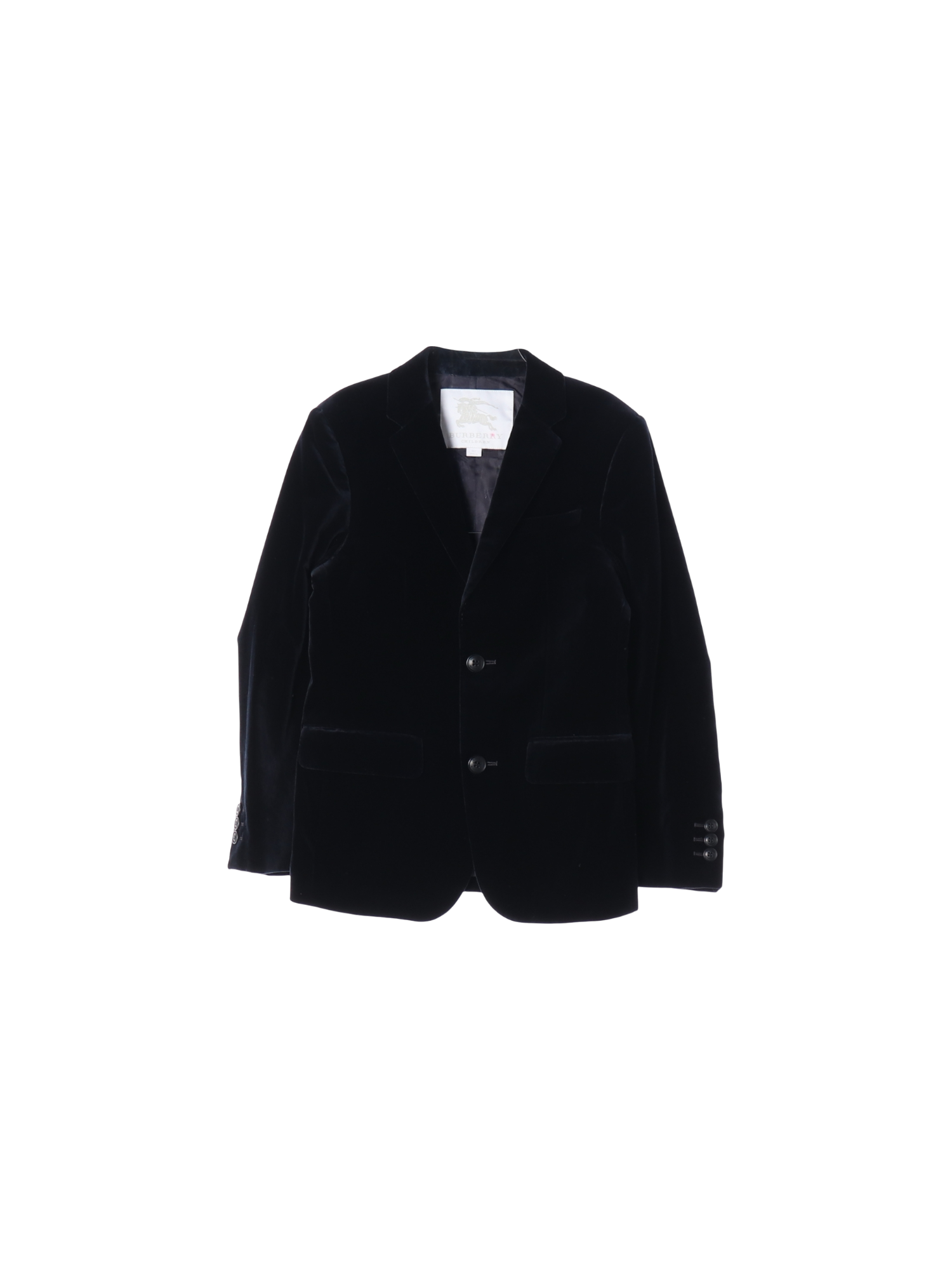 버버리 포켓 블랙 싱글브레스티드재킷 10y 0