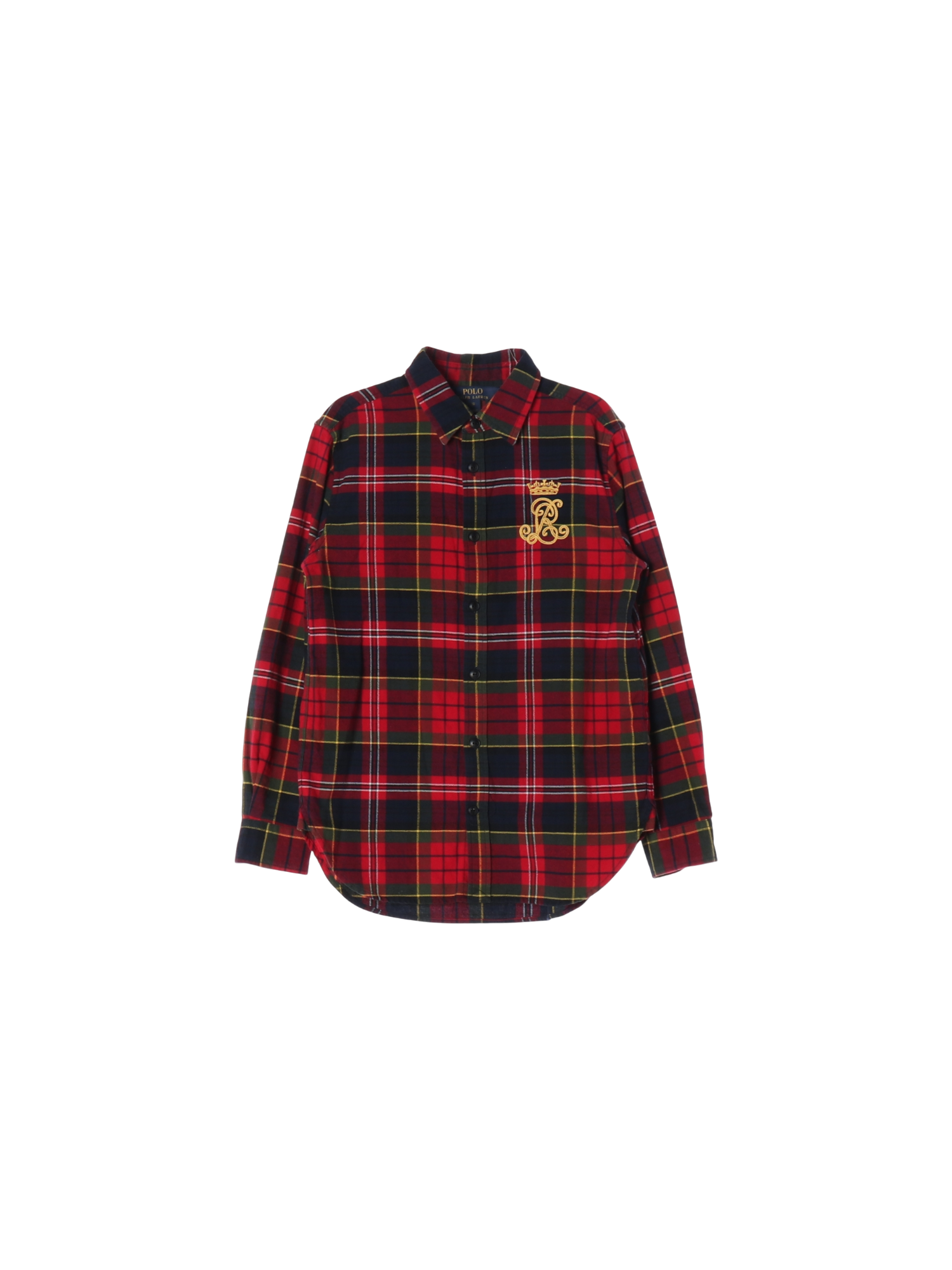 랄프로렌 단추 레드 셔츠 10y 0