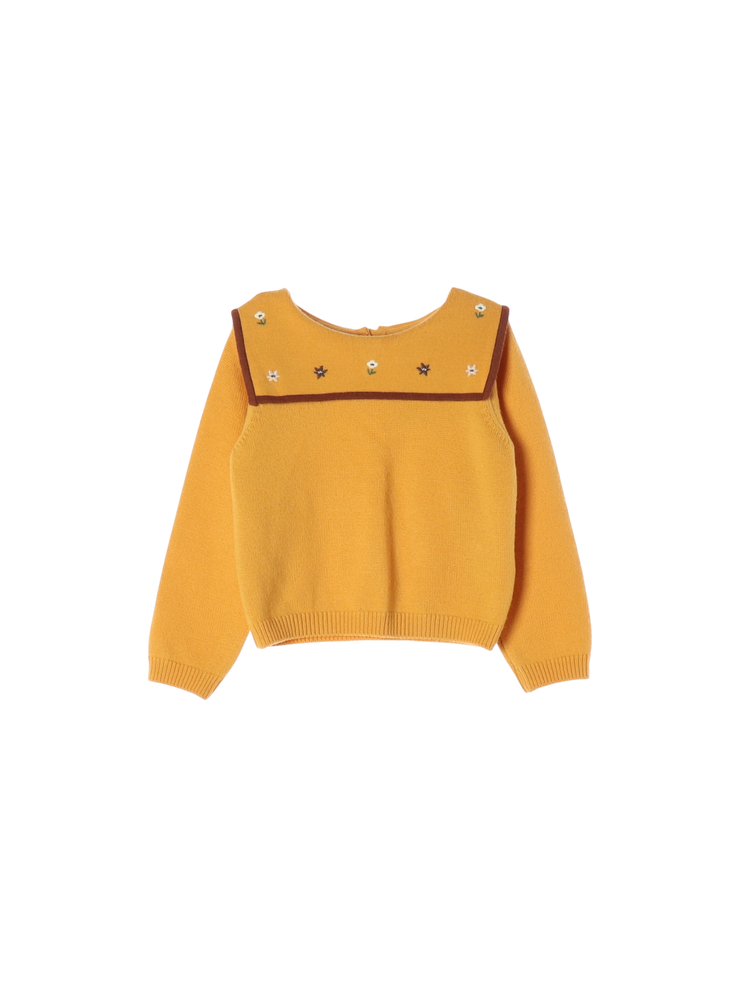 룰라비 라인 옐로우 스웨터 120cm 0