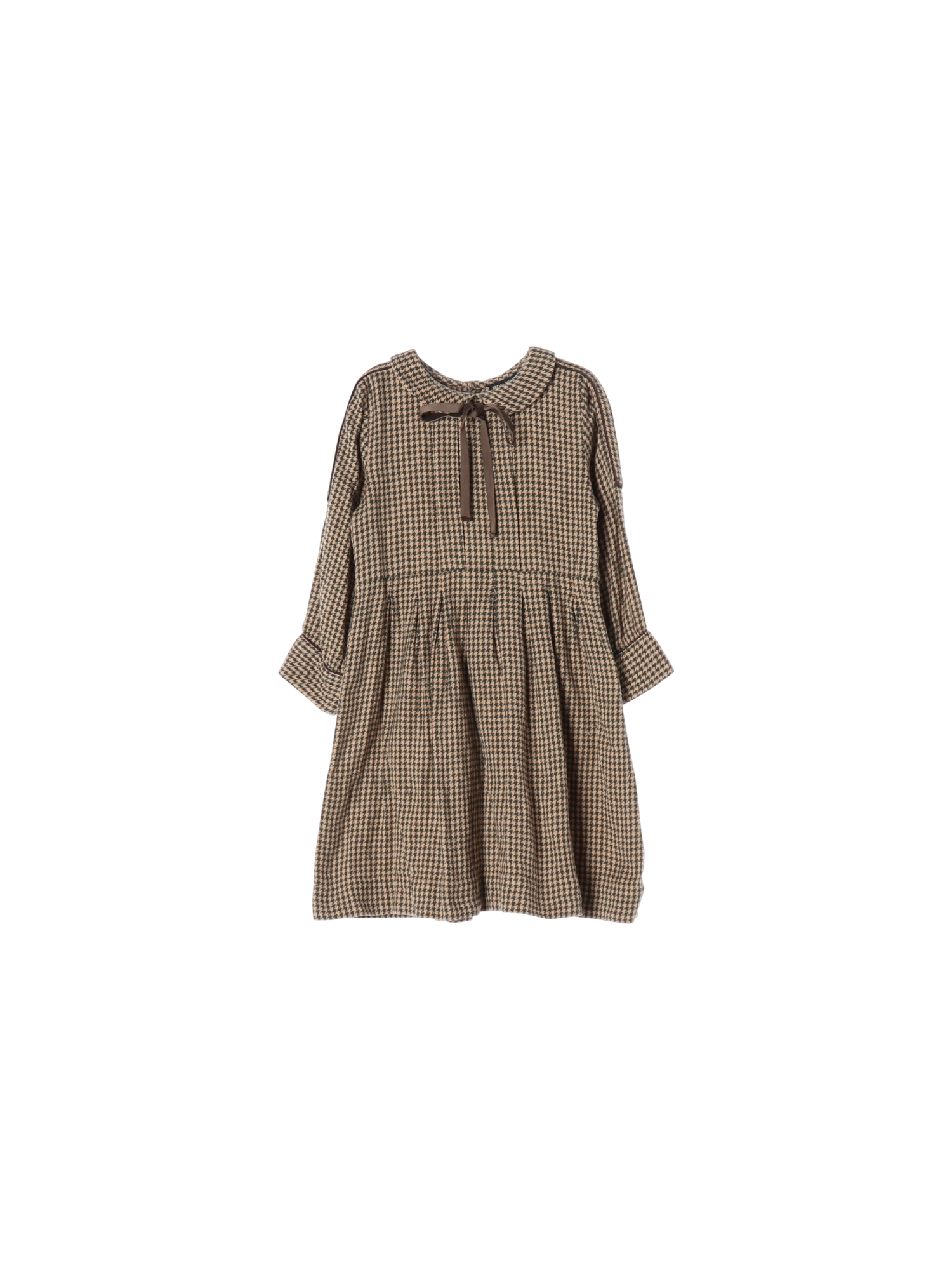 봉주르 스트랩 브라운 드레스 4y 0