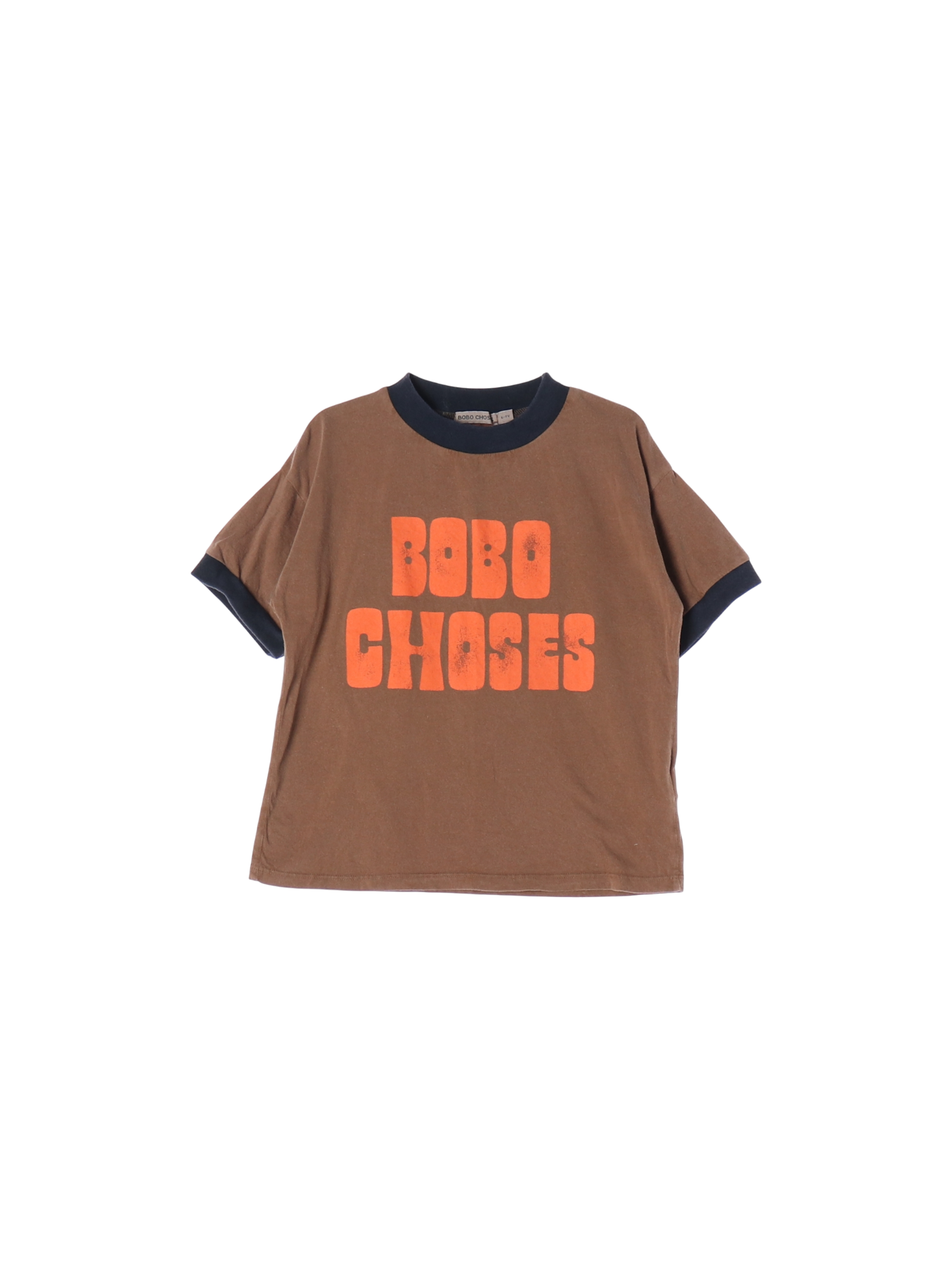 보보쇼즈 드롭숄더 브라운 티셔츠 6-7y 0