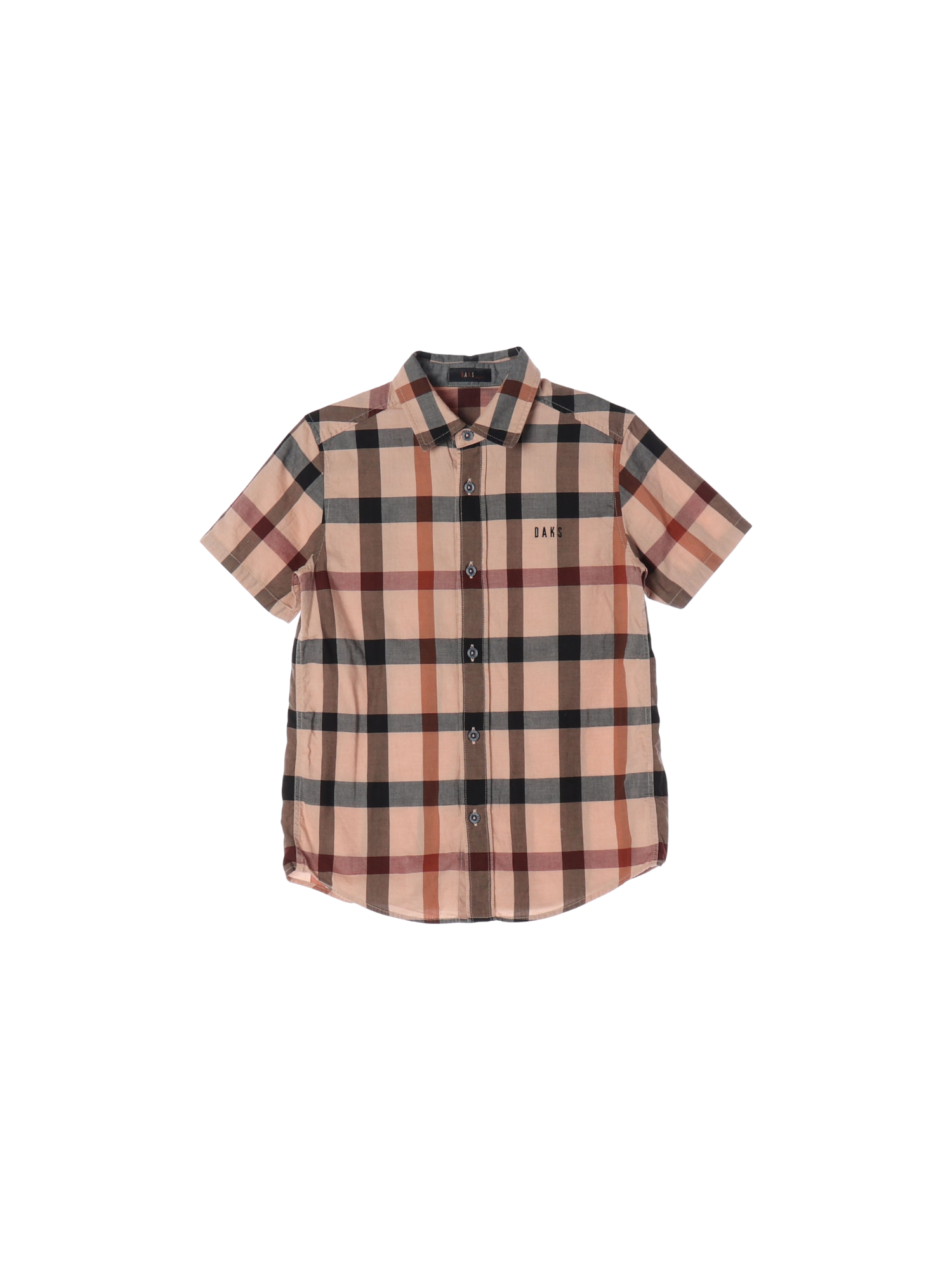 닥스 단추 브라운 폴로셔츠 140cm 0