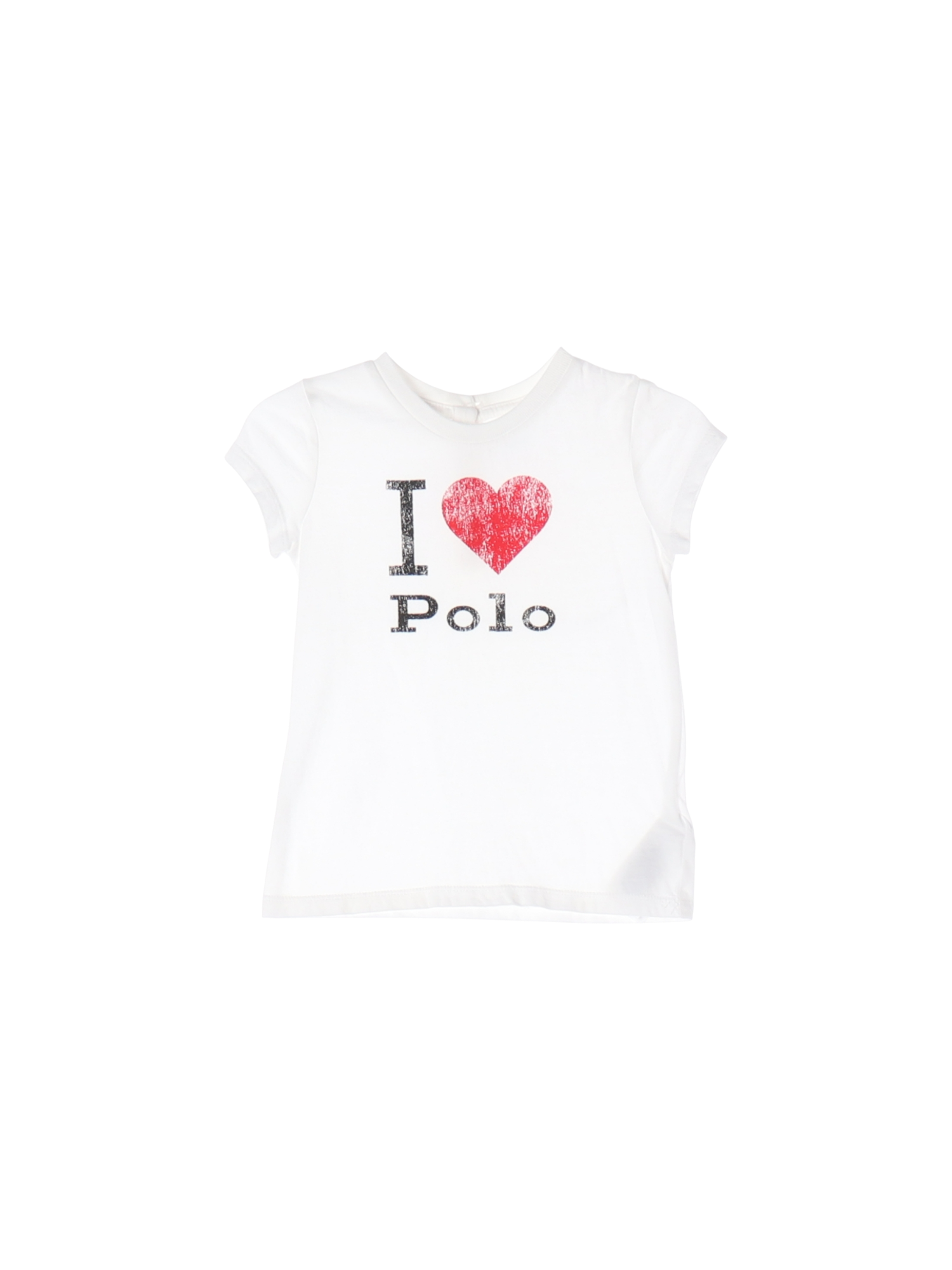 랄프로렌 롤업 화이트 티셔츠 24m 0