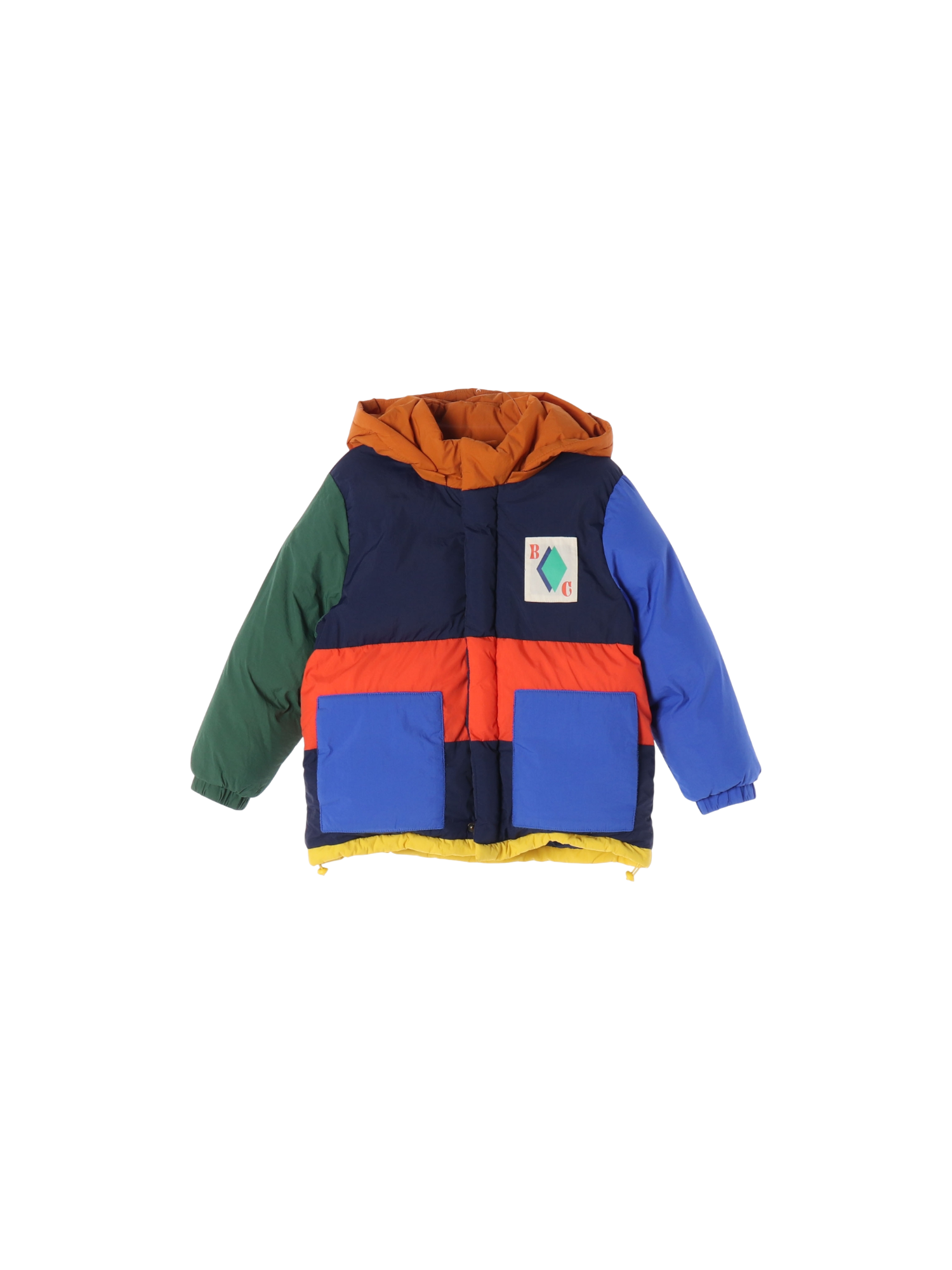 보보쇼즈 후드 네이비 패딩 2-3y 0