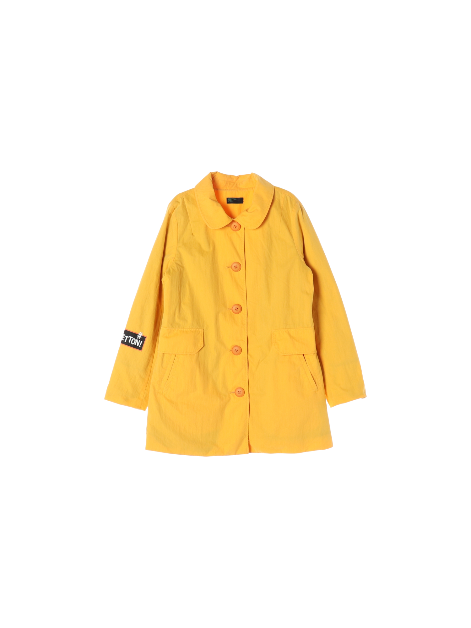 베네통 포켓 옐로우 발마칸재킷 145cm 0