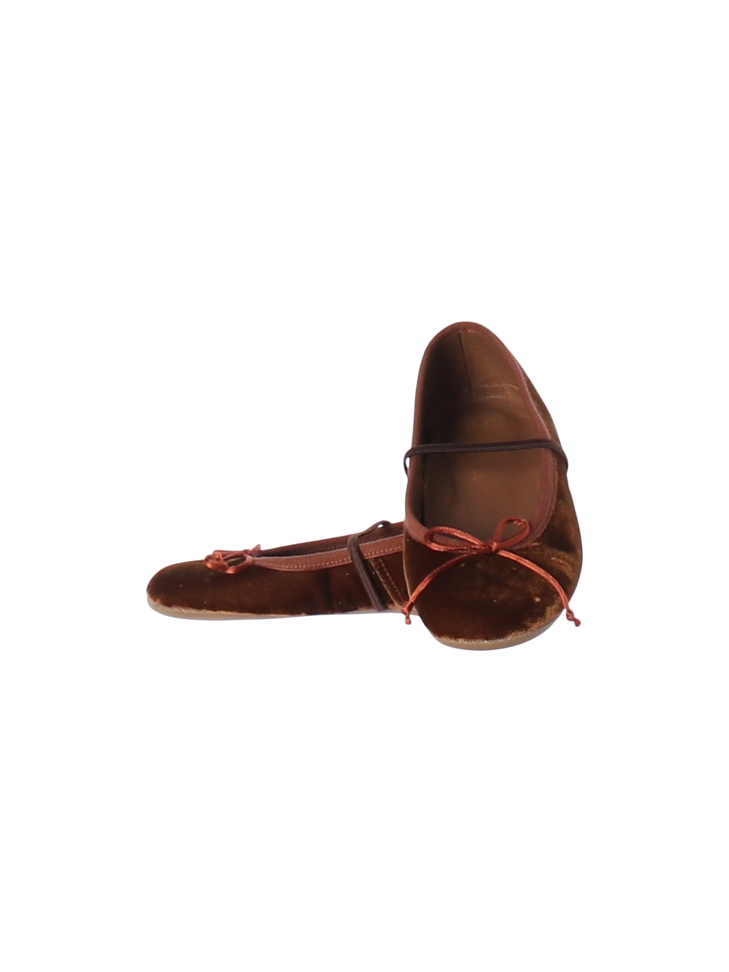 페페슈즈 리본 브라운 펌프스 30 0