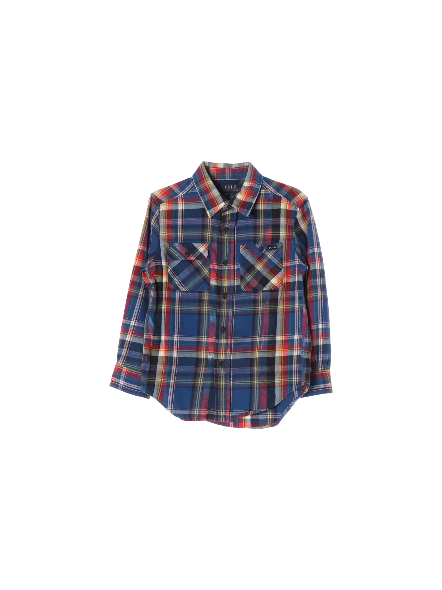 랄프로렌 포켓 블루 셔츠 5y 0